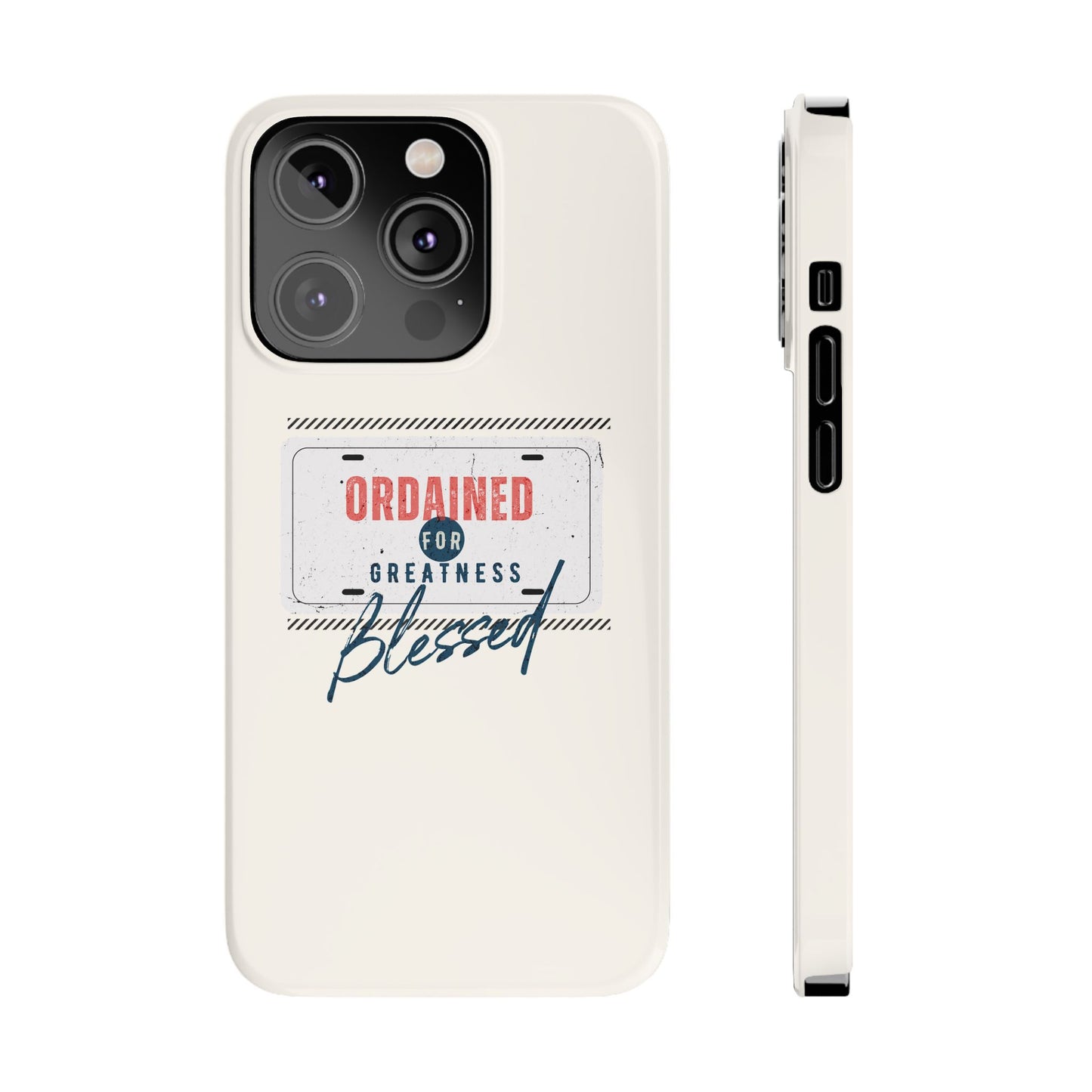 Ordained for Greatness iPhone Slim Phone Case - Deki's Variety Store