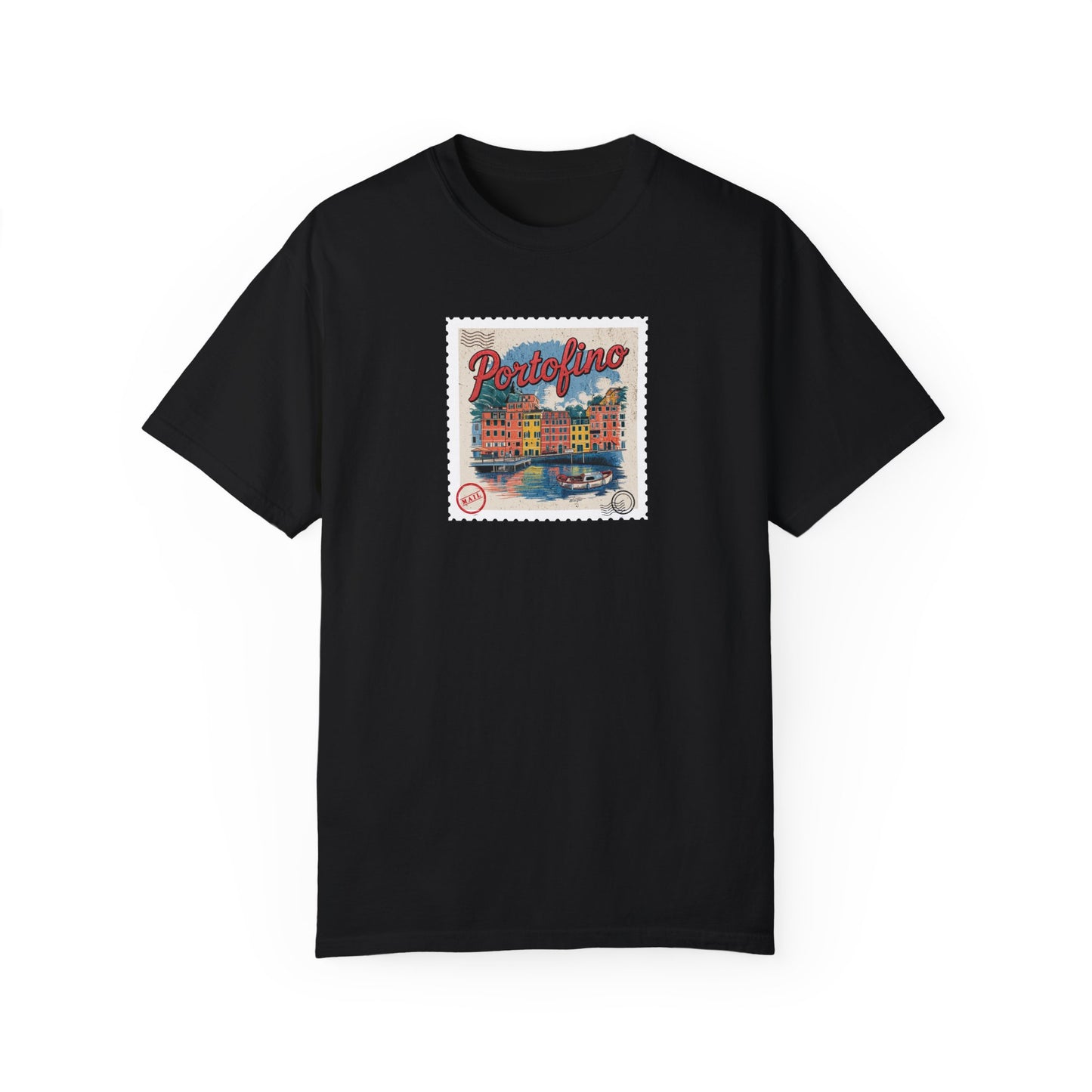 Vintage Metropolitan Portofino Harbour T-shirt - Deki's Variety Store