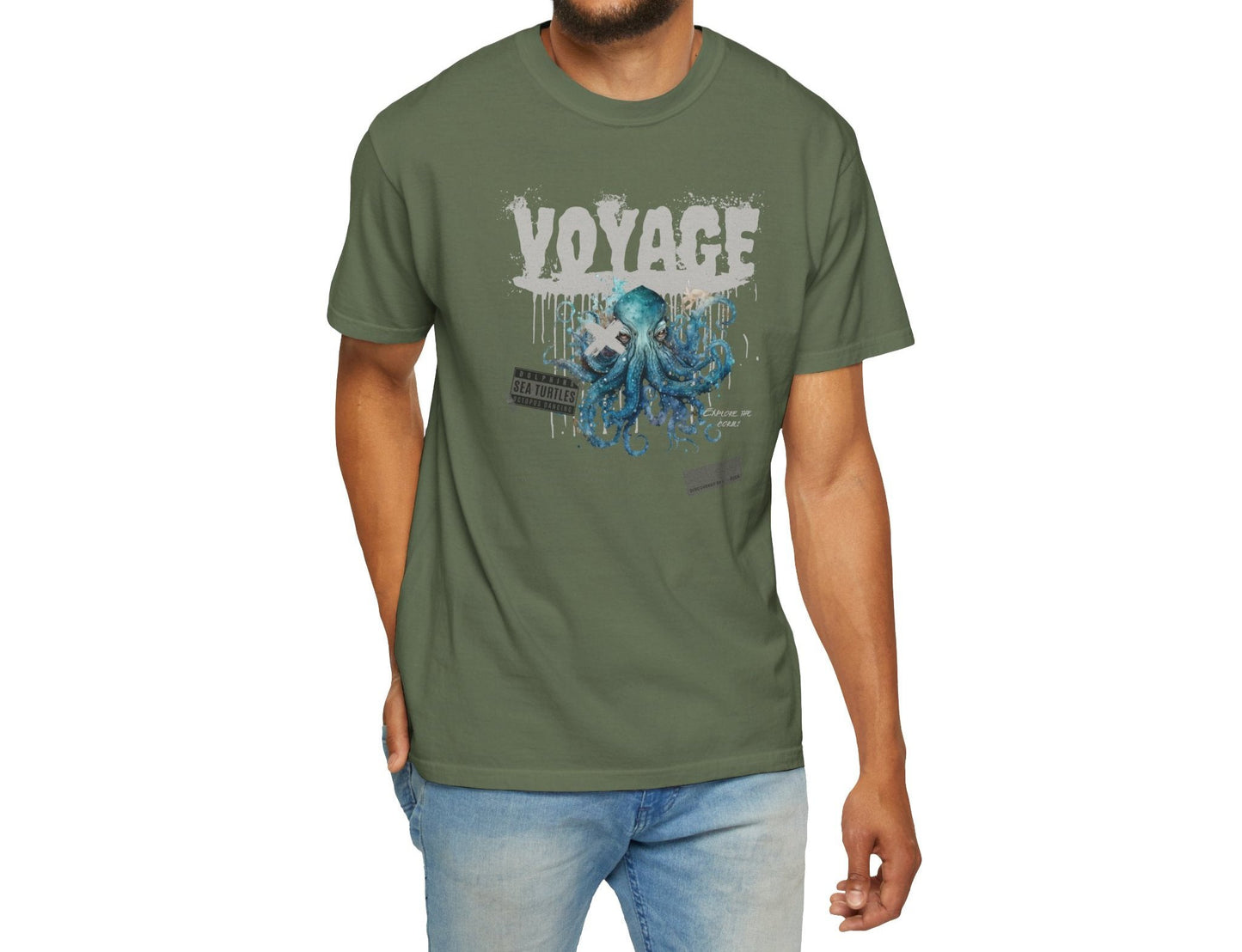 Voyage Comfort Colors T-shirt - Deki's Variety Store