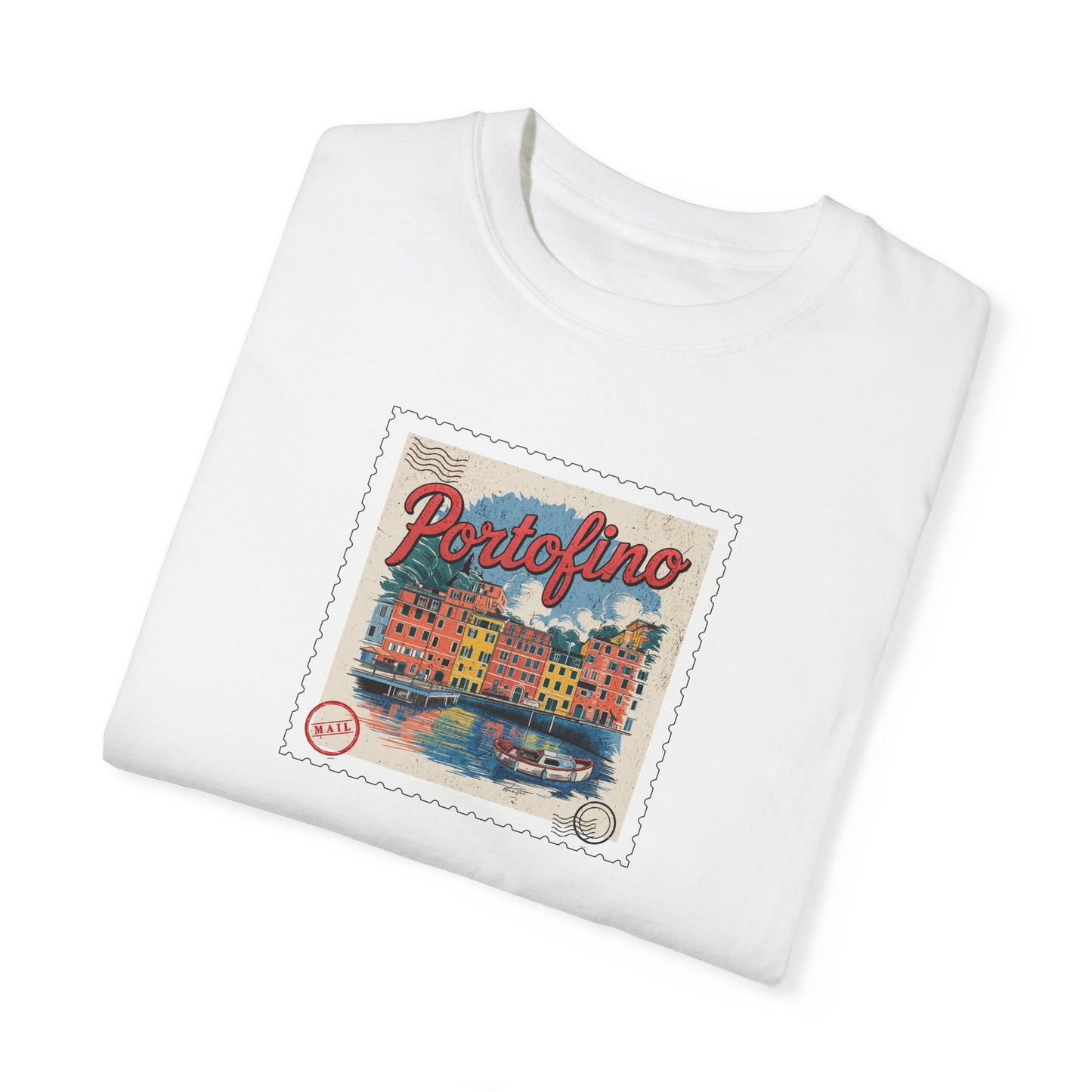 Vintage Metropolitan Portofino Harbour T-shirt - Deki's Variety Store