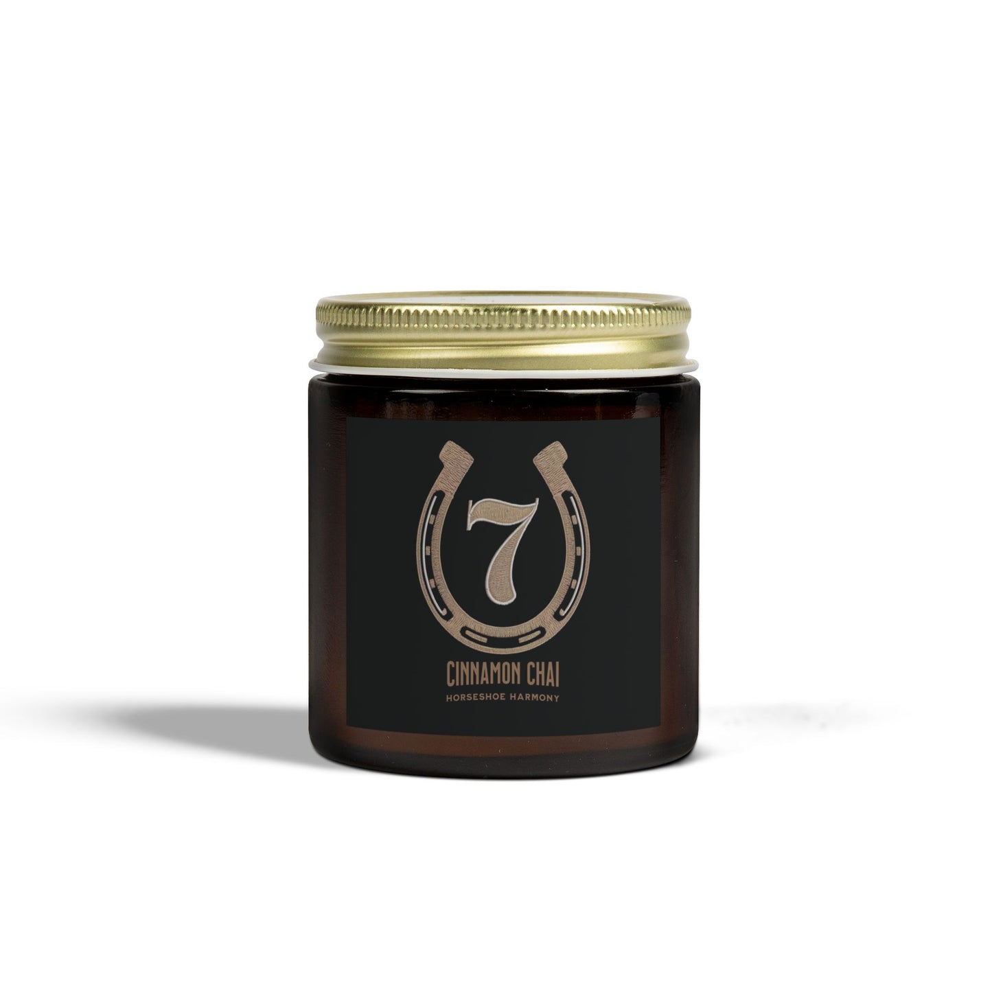 Horseshoe Harmony - Cinnamon Chai Scent (Coconut Apricot Wax) (4oz, 9oz) - Deki's Variety Store
