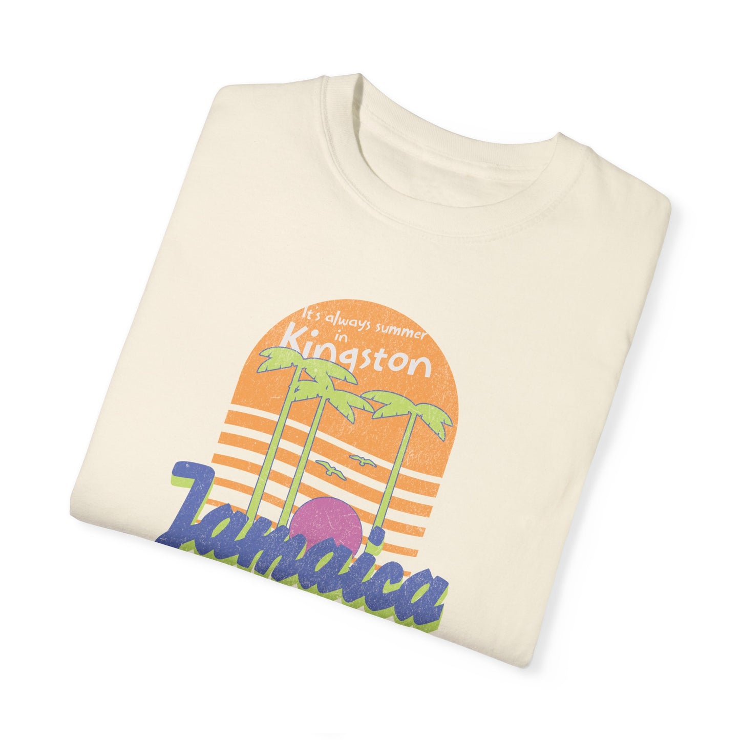 It Always Summer in Jamaica T-shirt - Deki's Variety Store