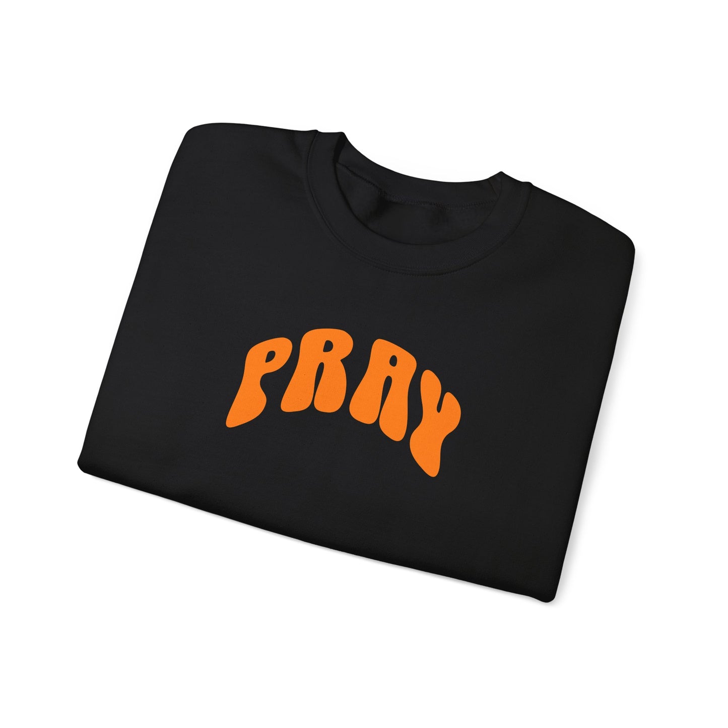 Pray Crewneck Sweatshirt, Cozy Unisex Pullover - Comfort Colors - Deki's Variety Store