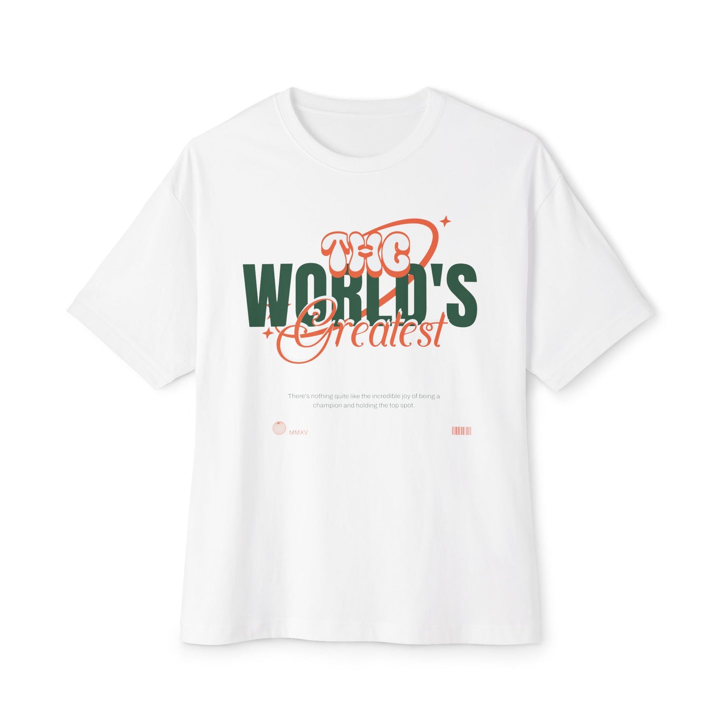 World's Greatest Oversized Boxy T-shirt - Deki's Variety Store