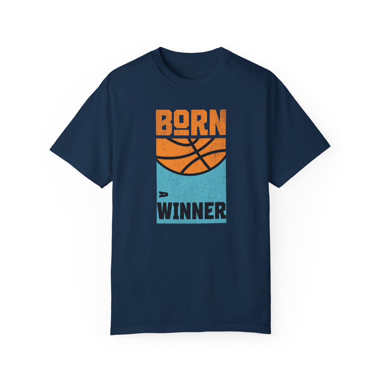 Born a Winner Comfort Colors T-shirt - Deki's Variety Store