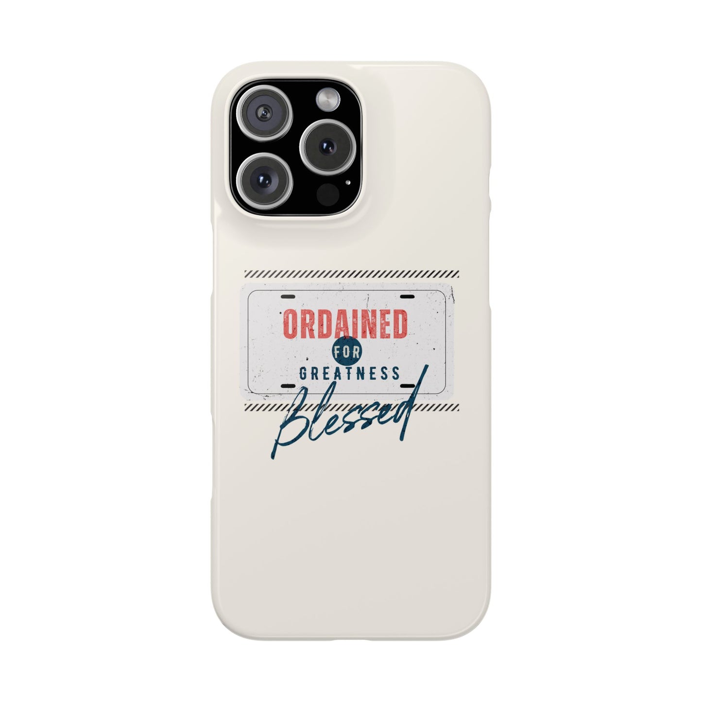 Ordained for Greatness iPhone Slim Phone Case - Deki's Variety Store