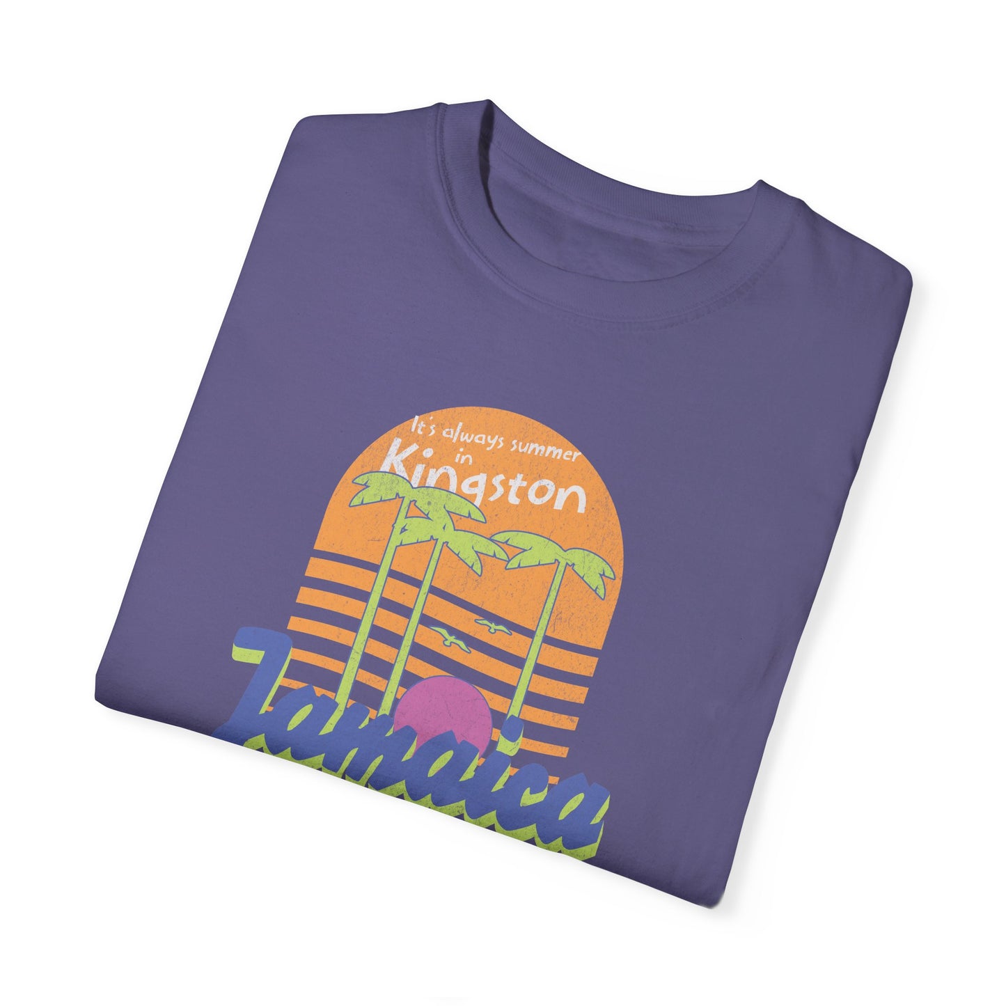 It Always Summer in Jamaica T-shirt - Deki's Variety Store