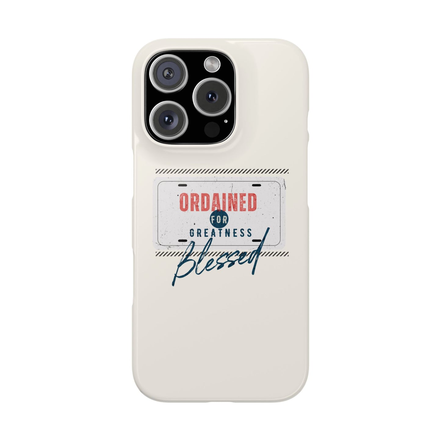 Ordained for Greatness iPhone Slim Phone Case - Deki's Variety Store