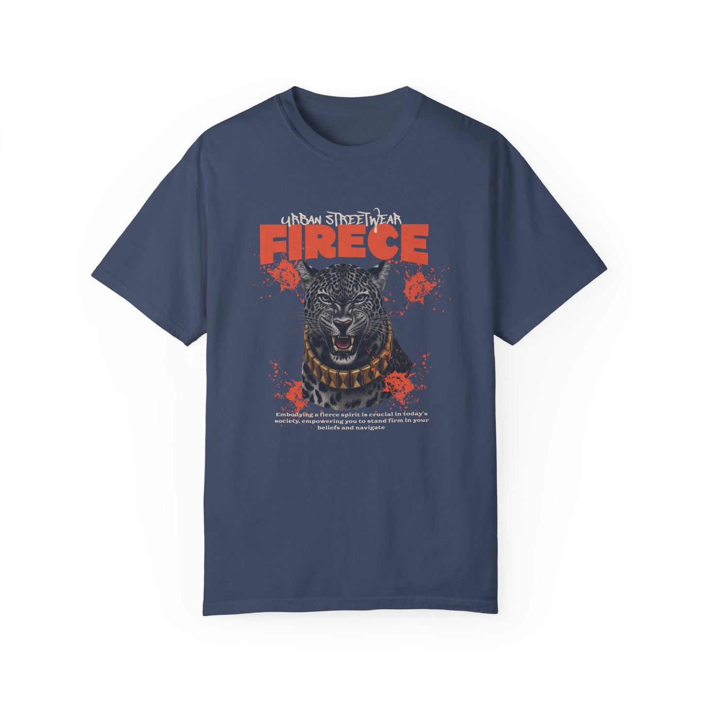 Fierce Graphic Unisex T-Shirt - Urban Streetwear Fashion - Deki's Variety Store