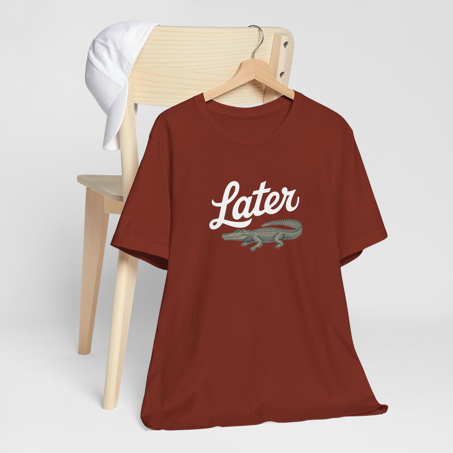 Casual Later Alligator Graphic Tee for Laid-Back Vibes - Deki's Variety Store
