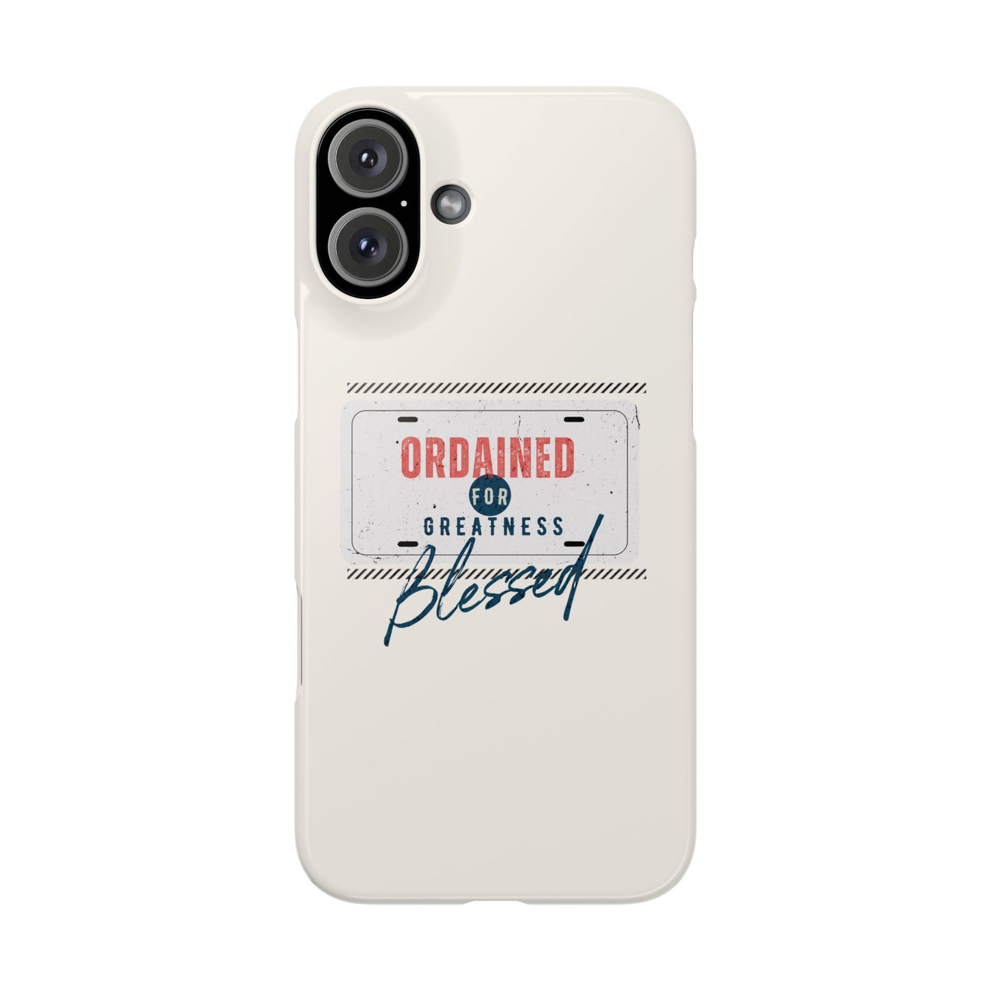 Ordained for Greatness iPhone Slim Phone Case - Deki's Variety Store