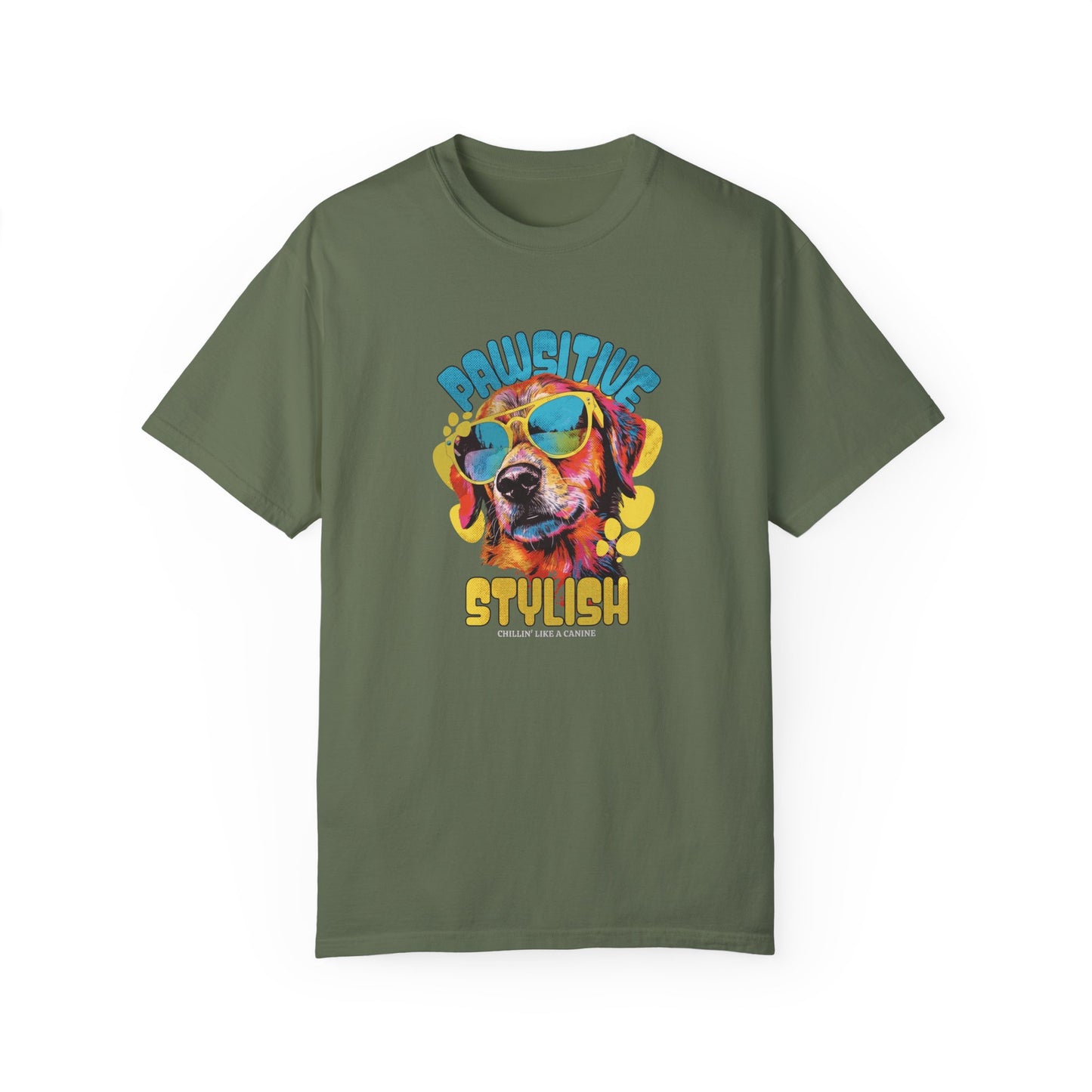 Pawsitive Stylish Comfort Colors T-shirt - Deki's Variety Store