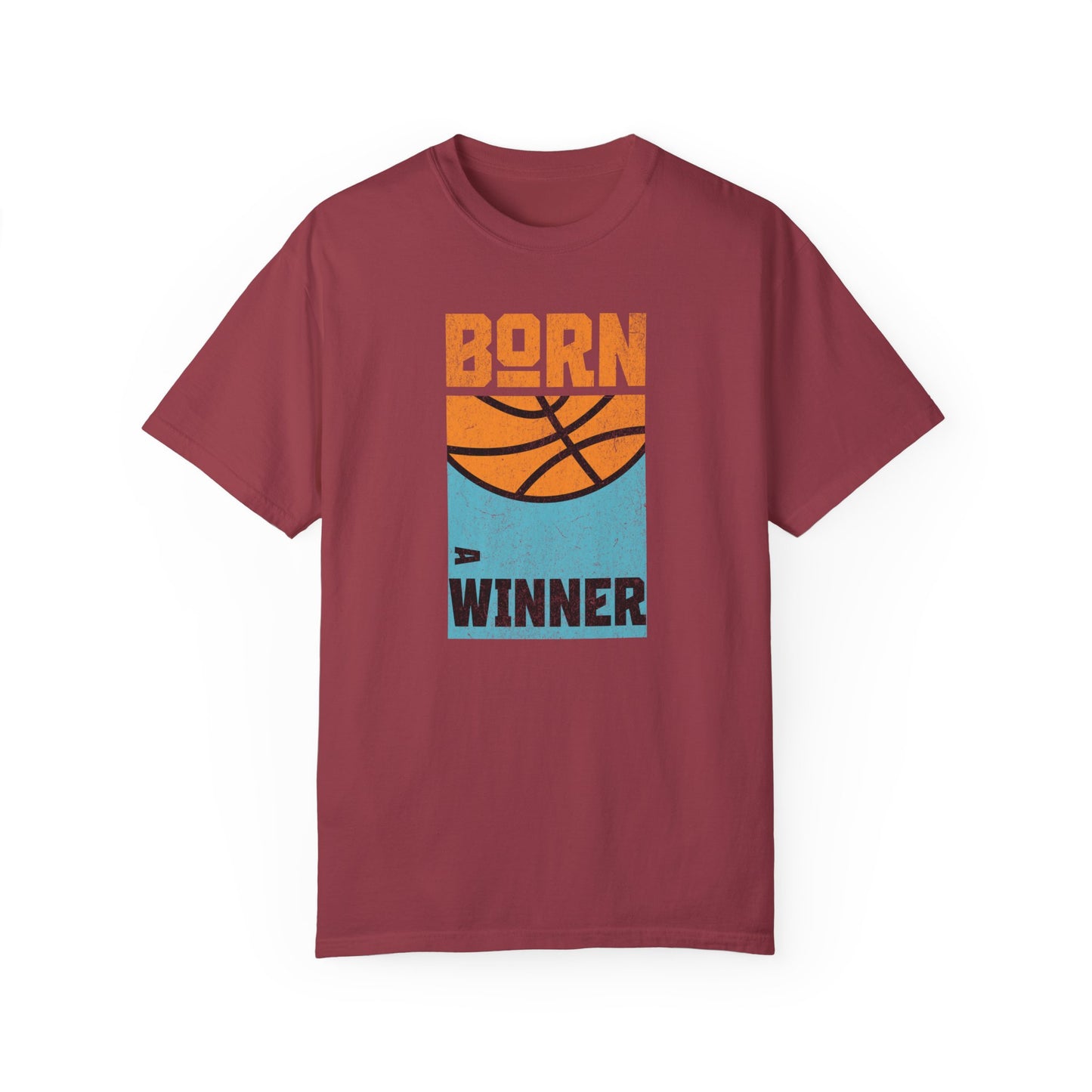 Born a Winner Comfort Colors T-shirt - Deki's Variety Store