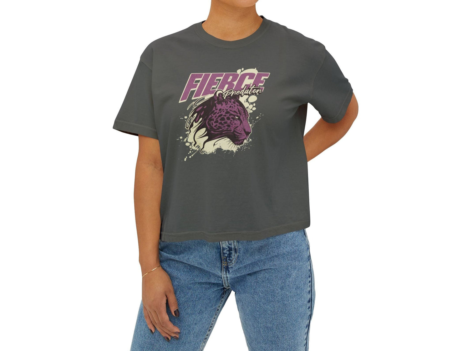 Fierce Predator Women's Boxy Tee - Deki's Variety Store