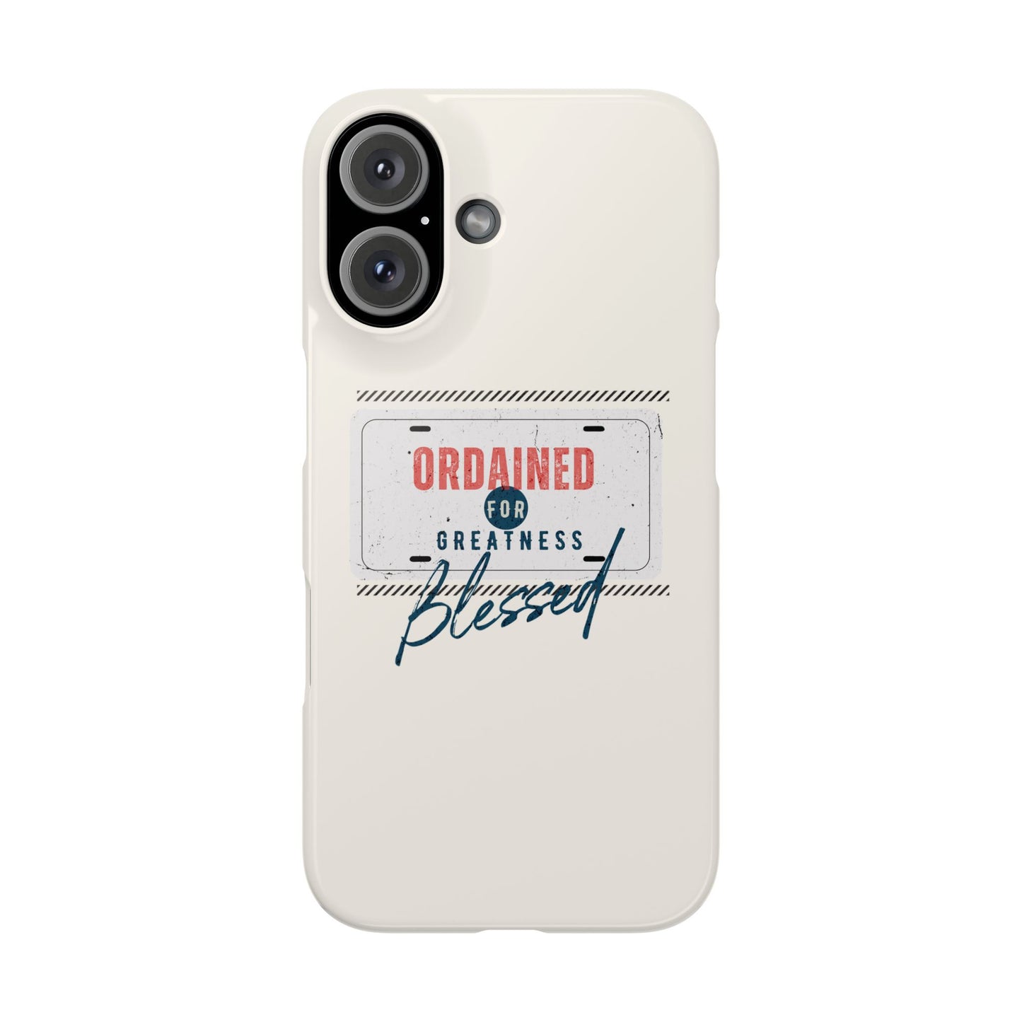 Ordained for Greatness iPhone Slim Phone Case - Deki's Variety Store