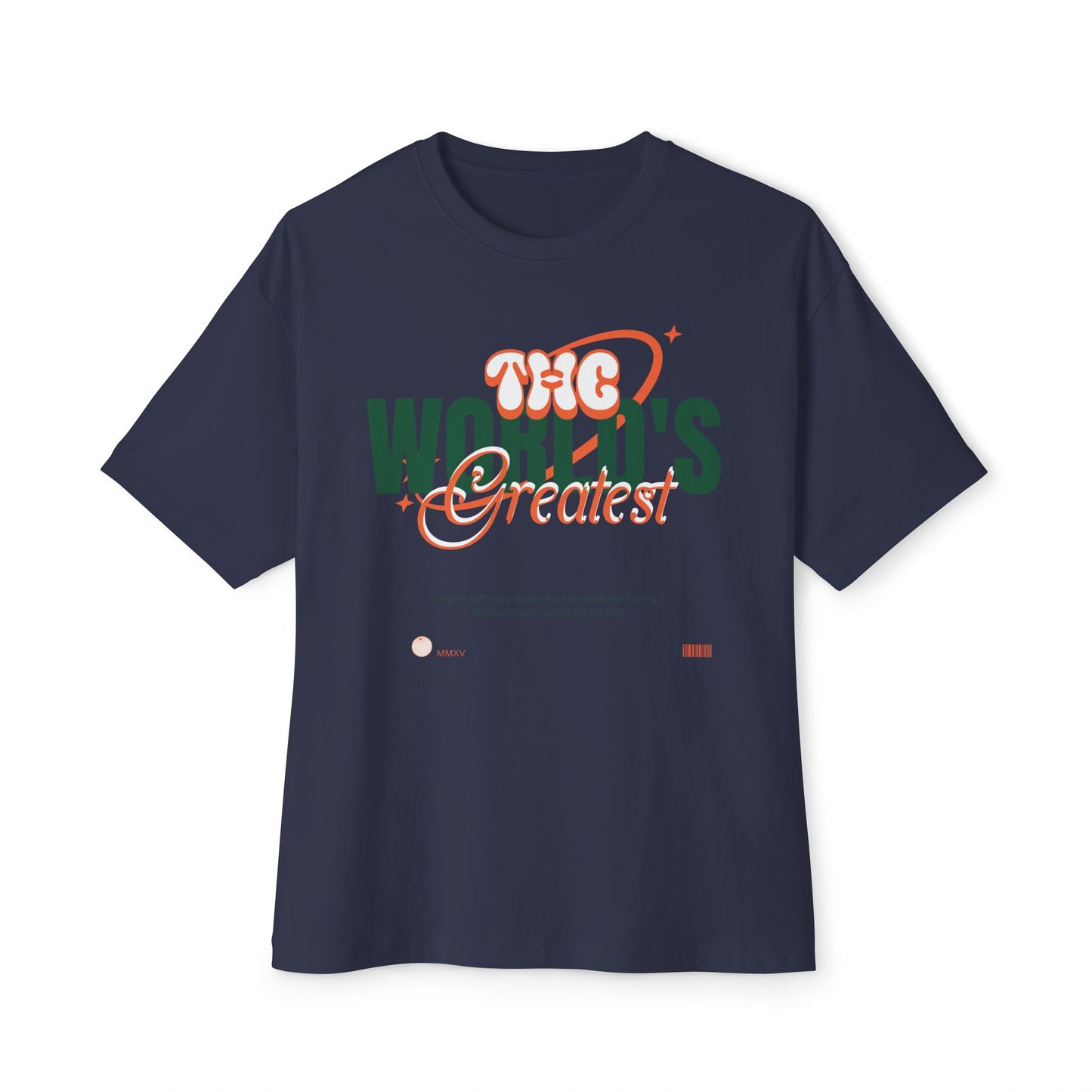 World's Greatest Oversized Boxy T-shirt - Deki's Variety Store