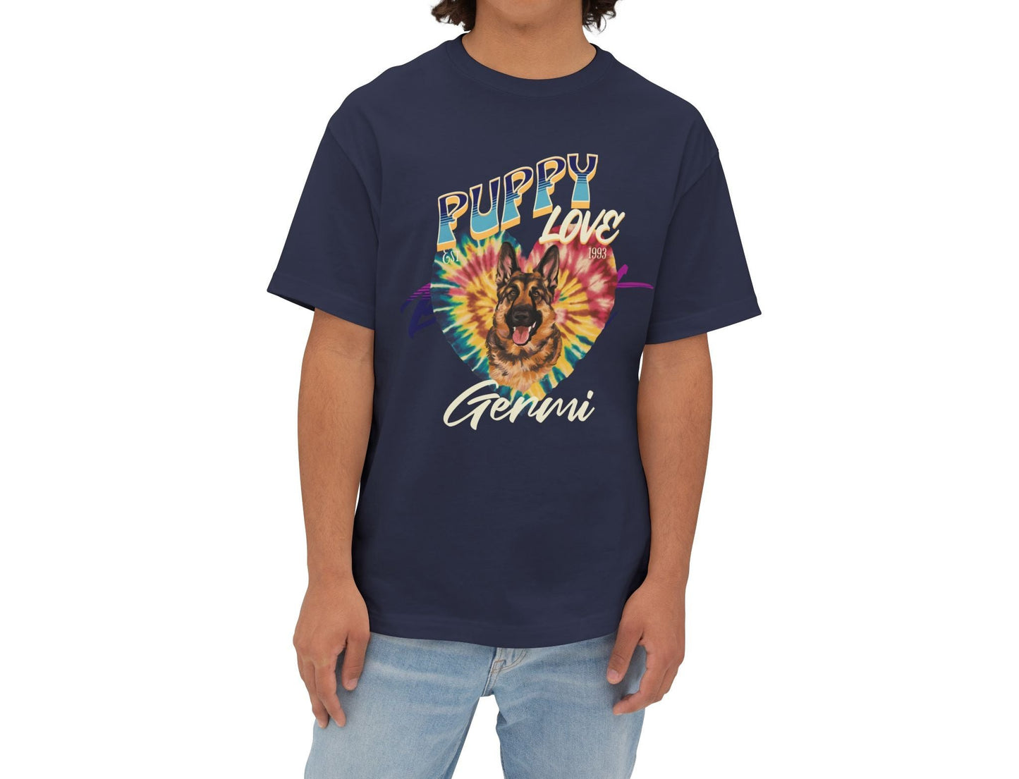 German Shepherd Oversized Boxy T-Shirt - Deki's Variety Store