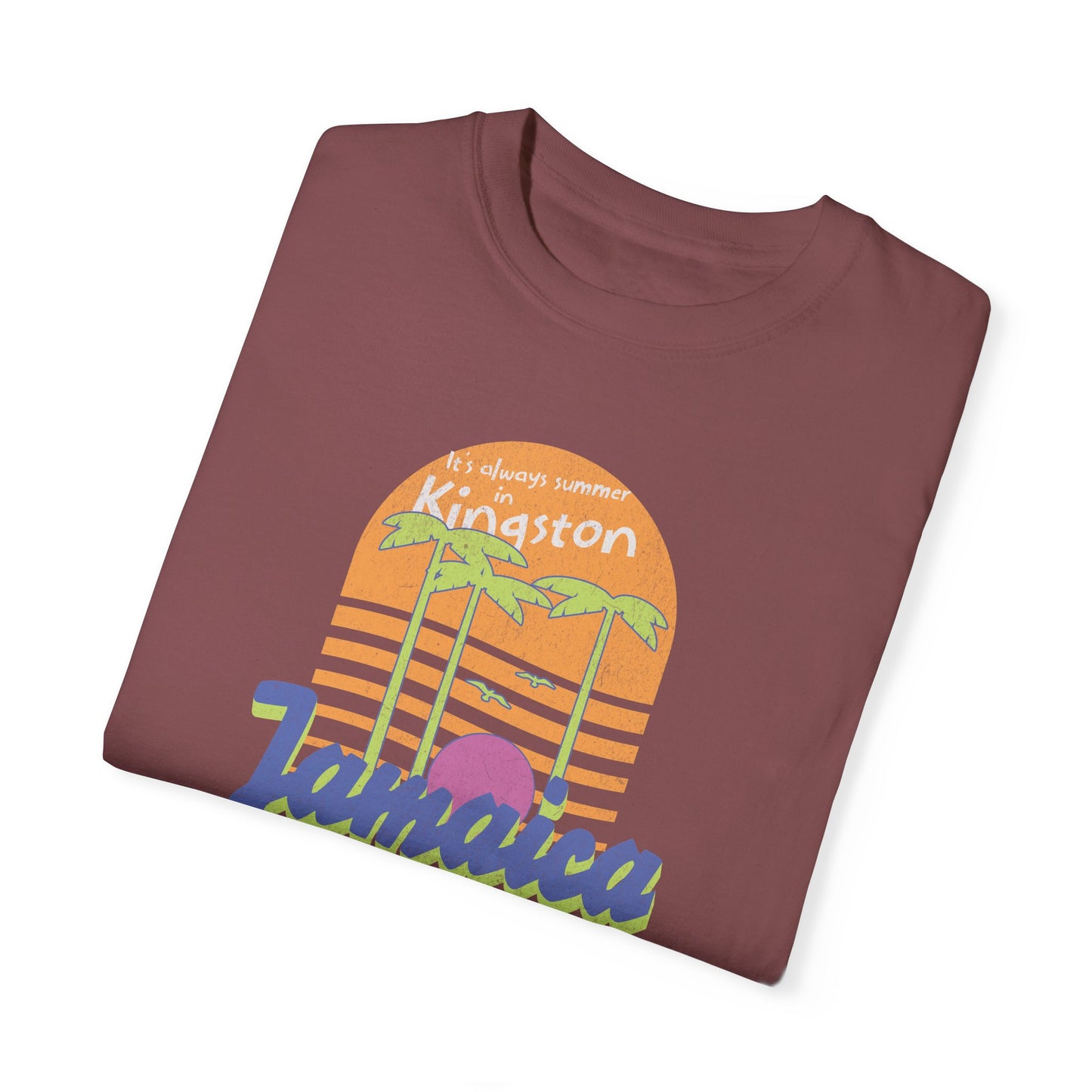 It Always Summer in Jamaica T-shirt - Deki's Variety Store