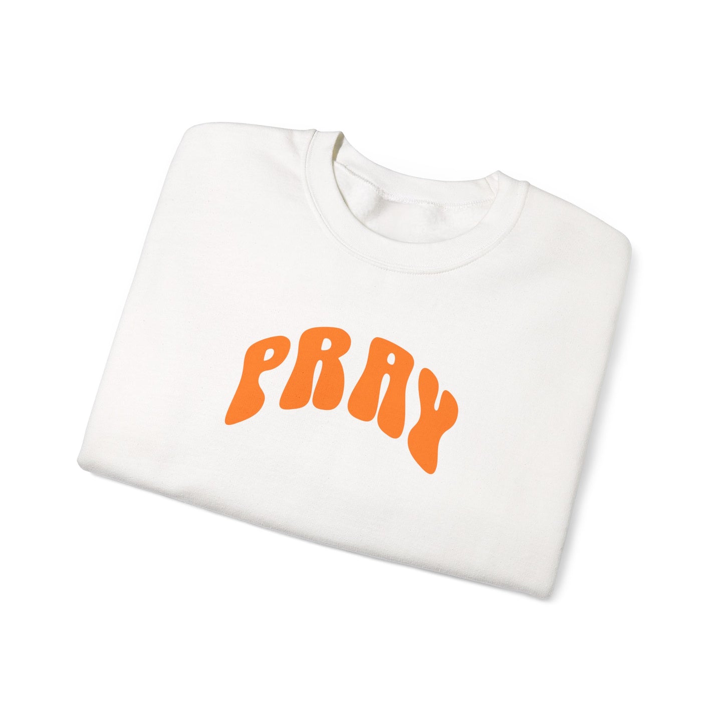 Pray Crewneck Sweatshirt, Cozy Unisex Pullover - Comfort Colors - Deki's Variety Store