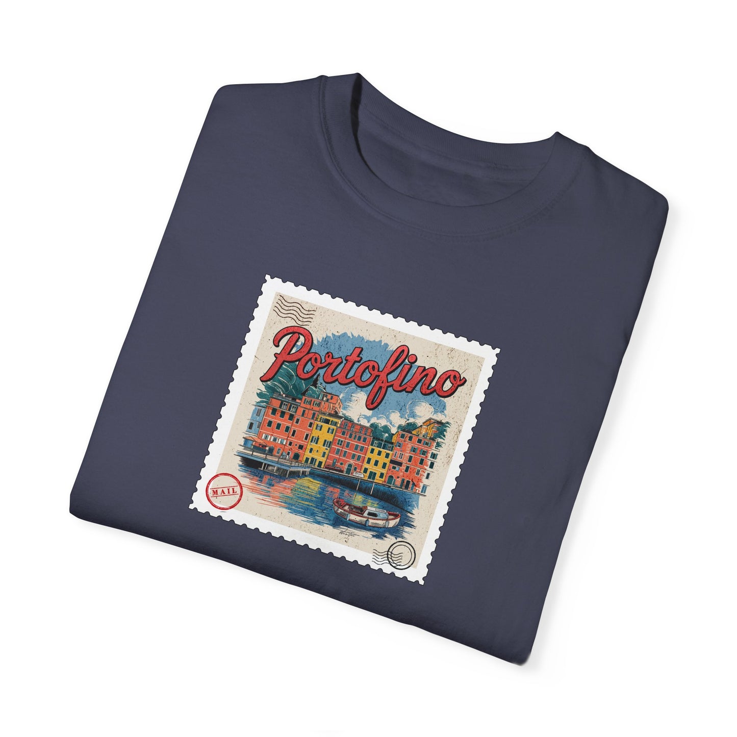 Vintage Metropolitan Portofino Harbour T-shirt - Deki's Variety Store