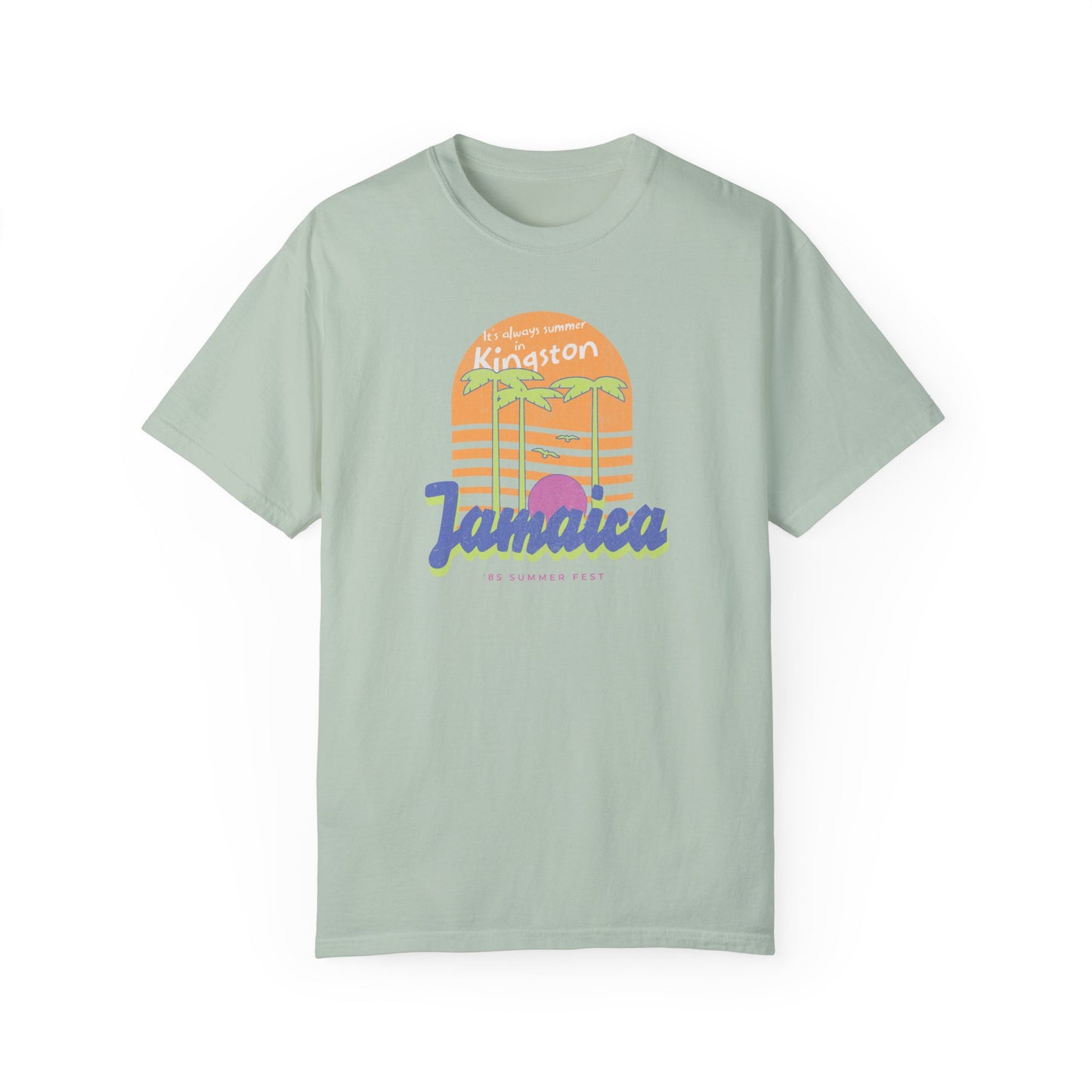 It Always Summer in Jamaica T-shirt - Deki's Variety Store