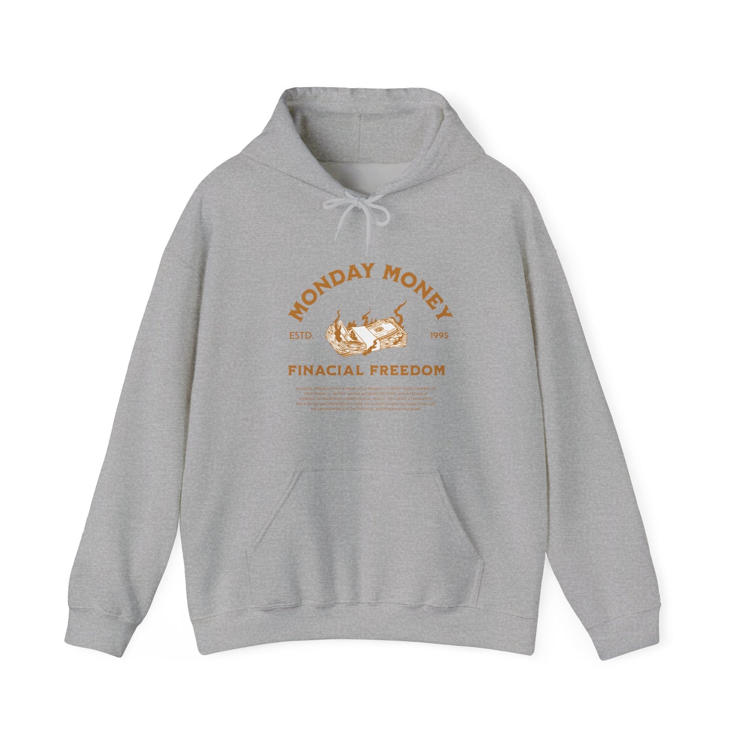 Monday Money Financial Freedom Heavy Blend™ Hoodie - Deki's Variety Store