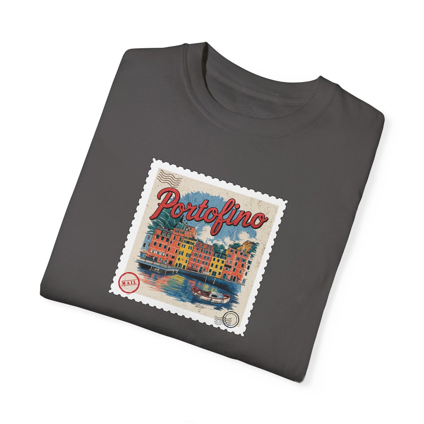 Vintage Metropolitan Portofino Harbour T-shirt - Deki's Variety Store