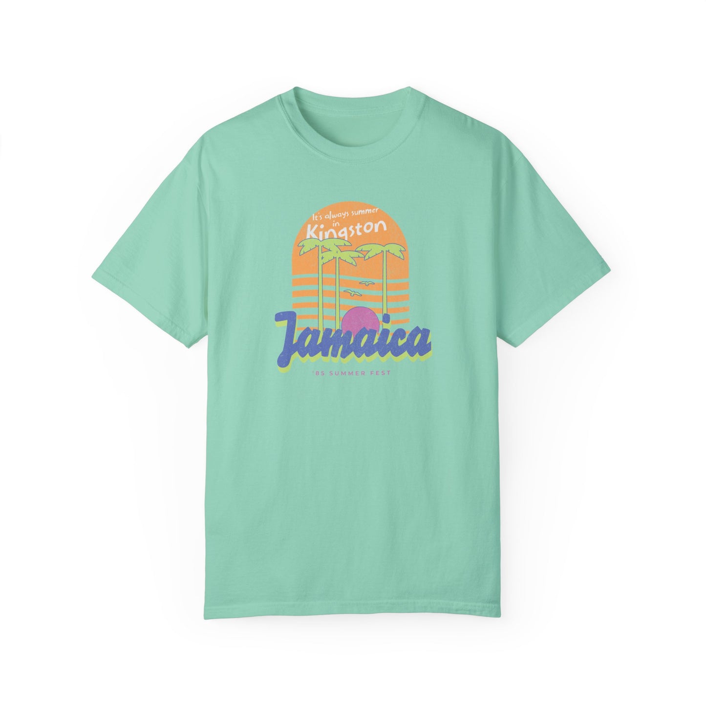 It Always Summer in Jamaica T-shirt - Deki's Variety Store