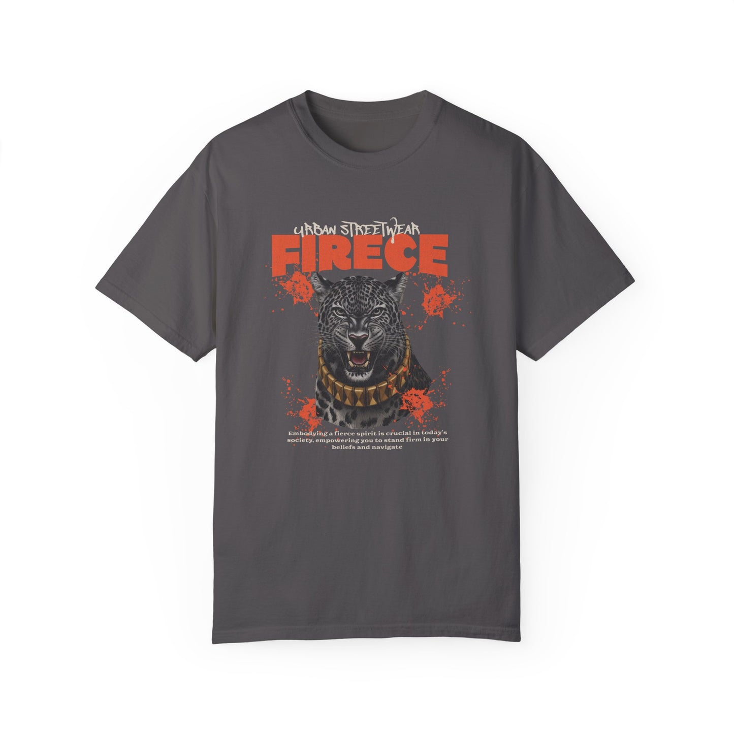 Fierce Graphic Unisex T-Shirt - Urban Streetwear Fashion - Deki's Variety Store