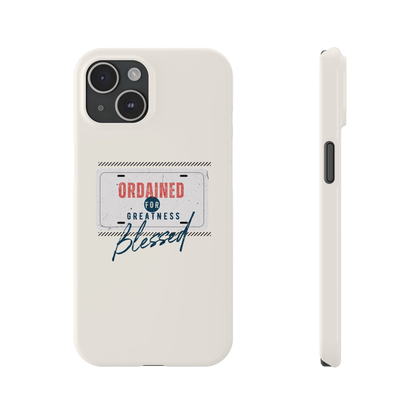 Ordained for Greatness iPhone Slim Phone Case - Deki's Variety Store