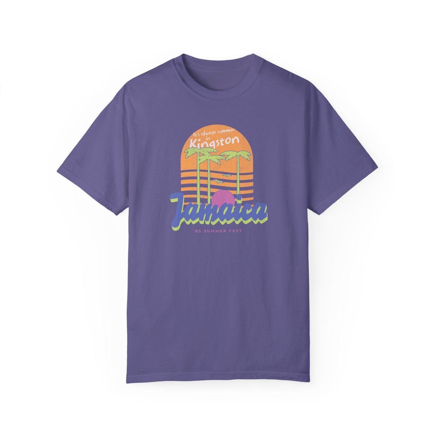It Always Summer in Jamaica T-shirt - Deki's Variety Store