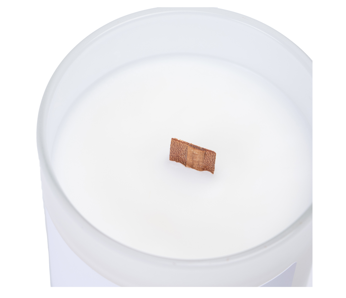Cozy Retreat - Cinnamon Chai Frosted Glass Candle, 11oz - Deki's Variety Store