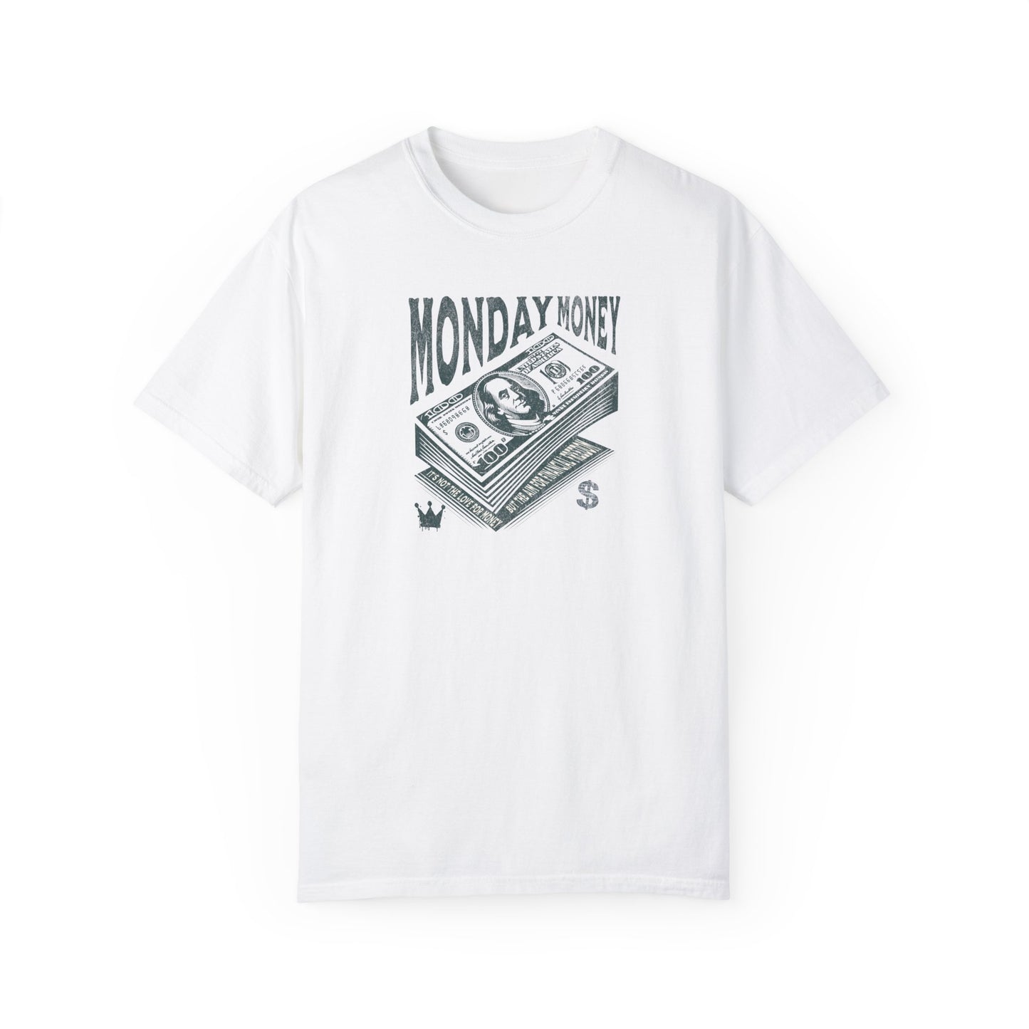 Monday Money - Aim for Financial Freedom - The Benjamin Comfort Colors T-shirt - Deki's Variety Store