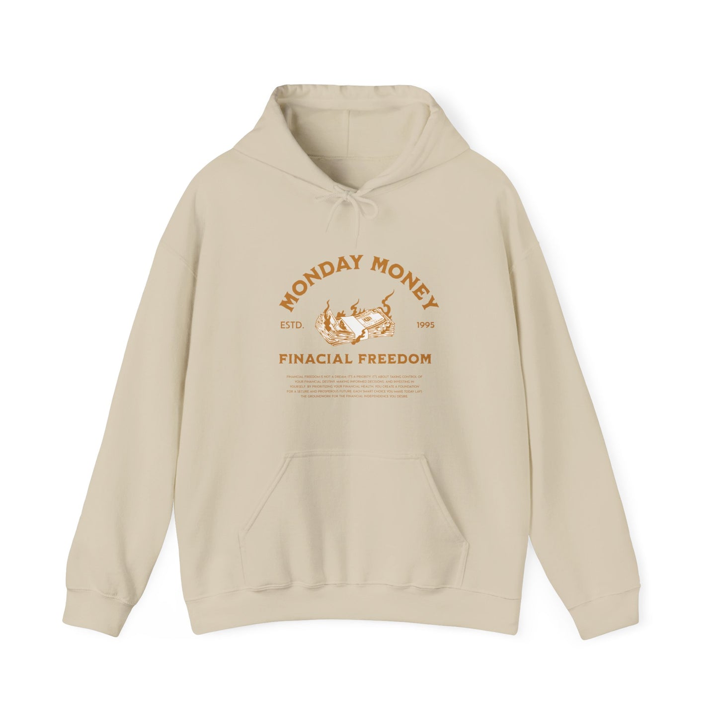 Monday Money Financial Freedom Heavy Blend™ Hoodie - Deki's Variety Store