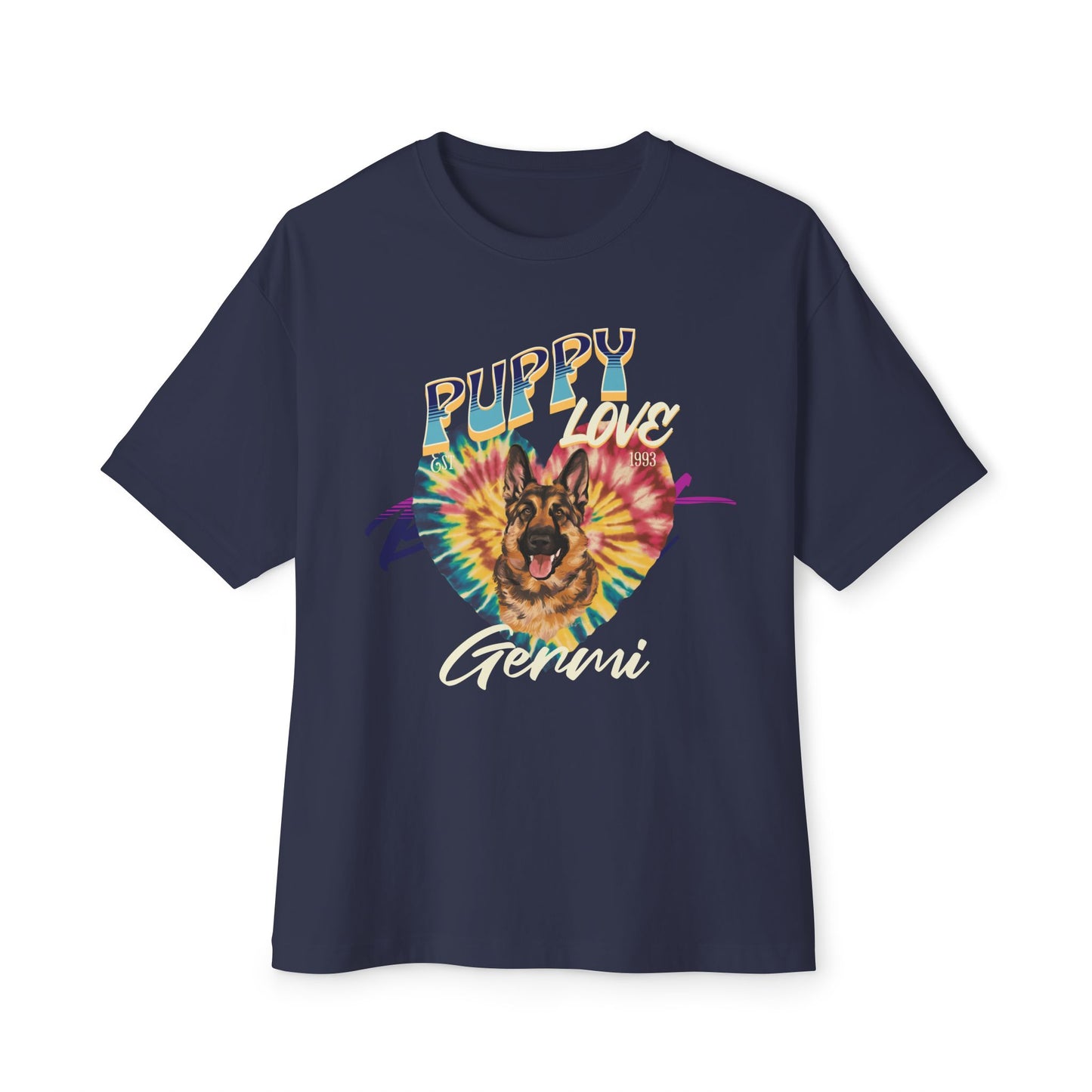 German Shepherd Oversized Boxy T-Shirt - Deki's Variety Store