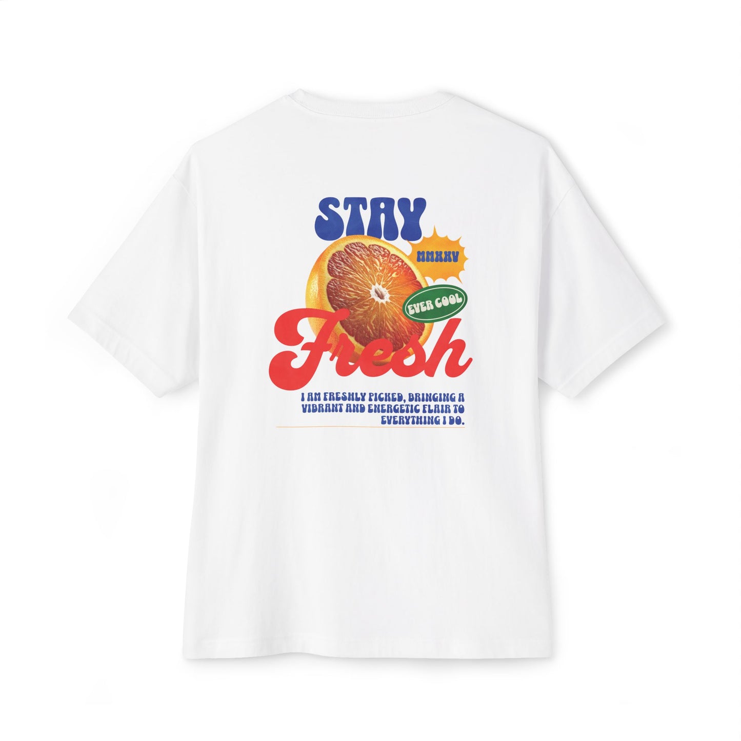 Stay Fresh Boxy T-shirt - Deki's Variety Store