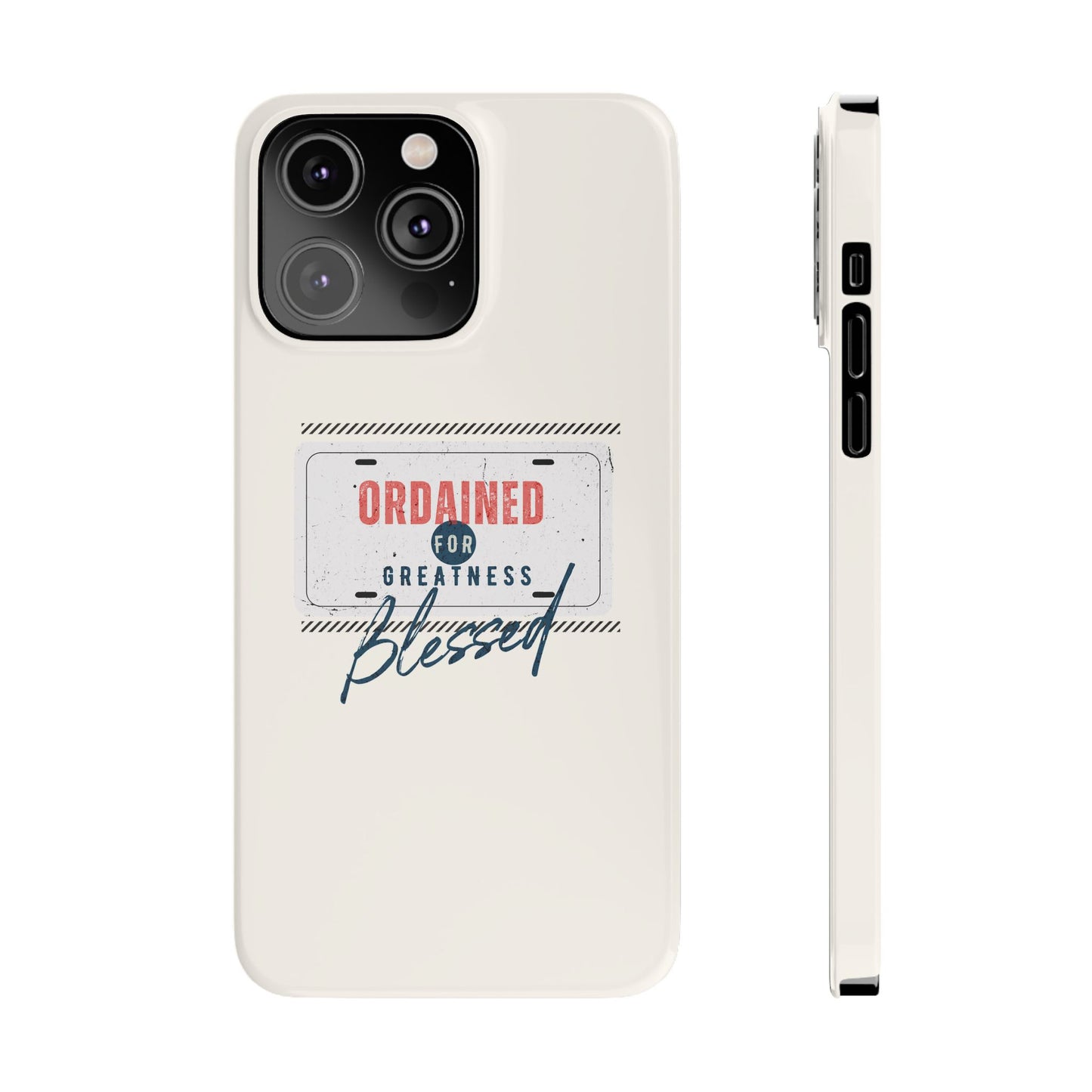 Ordained for Greatness iPhone Slim Phone Case - Deki's Variety Store