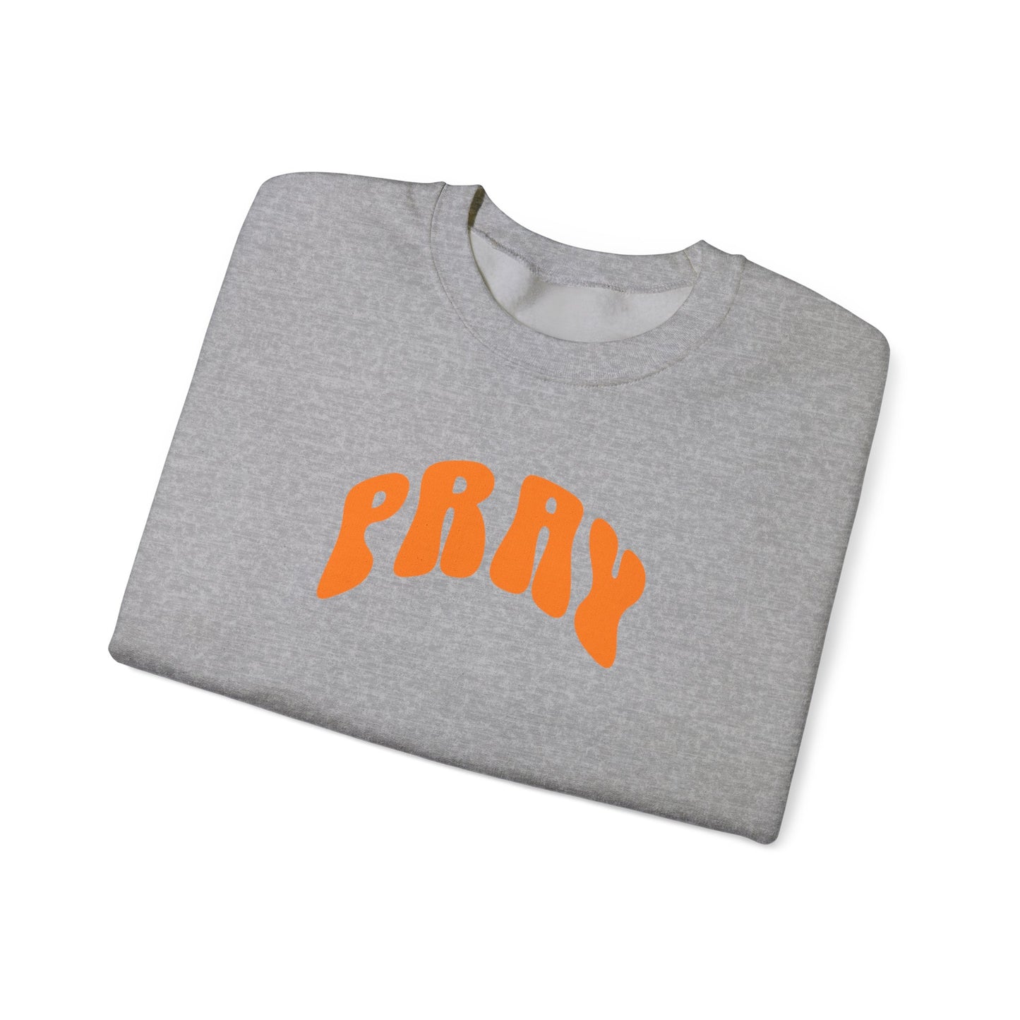 Pray Crewneck Sweatshirt, Cozy Unisex Pullover - Comfort Colors - Deki's Variety Store