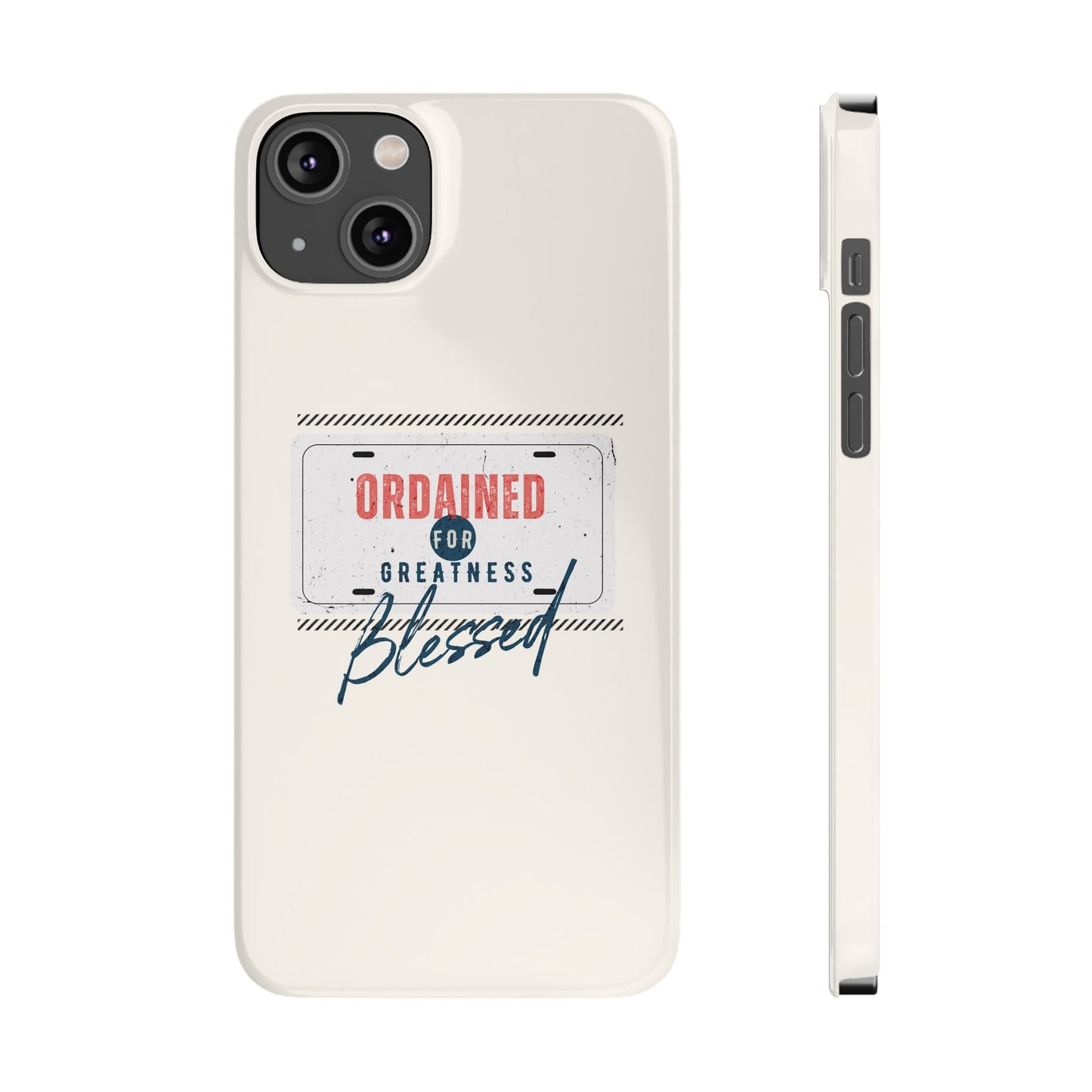 Ordained for Greatness iPhone Slim Phone Case - Deki's Variety Store