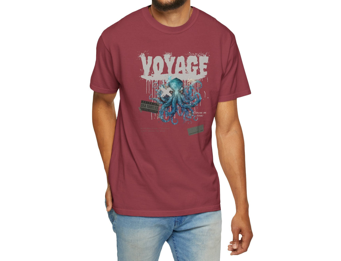 Voyage Comfort Colors T-shirt - Deki's Variety Store