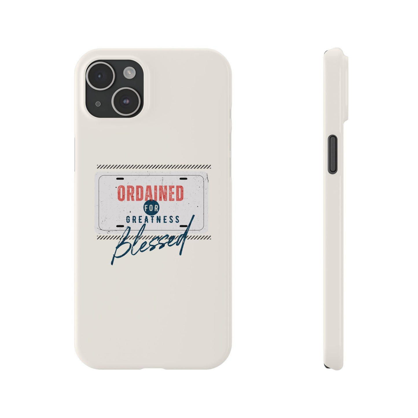 Ordained for Greatness iPhone Slim Phone Case - Deki's Variety Store