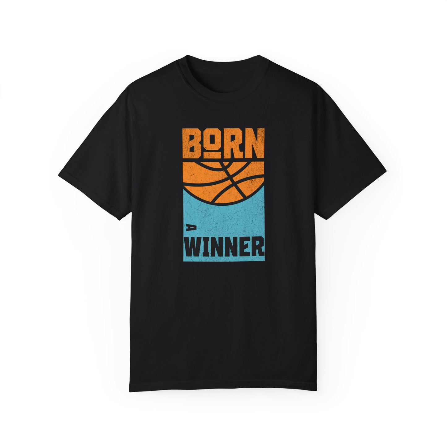 Born a Winner Comfort Colors T-shirt - Deki's Variety Store