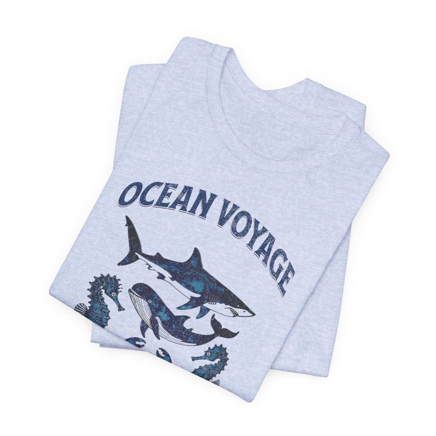 Ocean Voyage | Vintage Underwater Sea Animal T-shirt - Deki's Variety Store