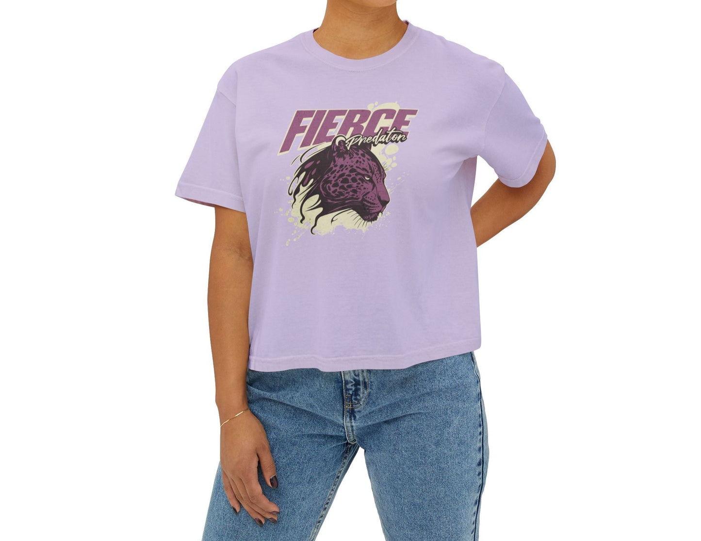Fierce Predator Women's Boxy Tee - Deki's Variety Store