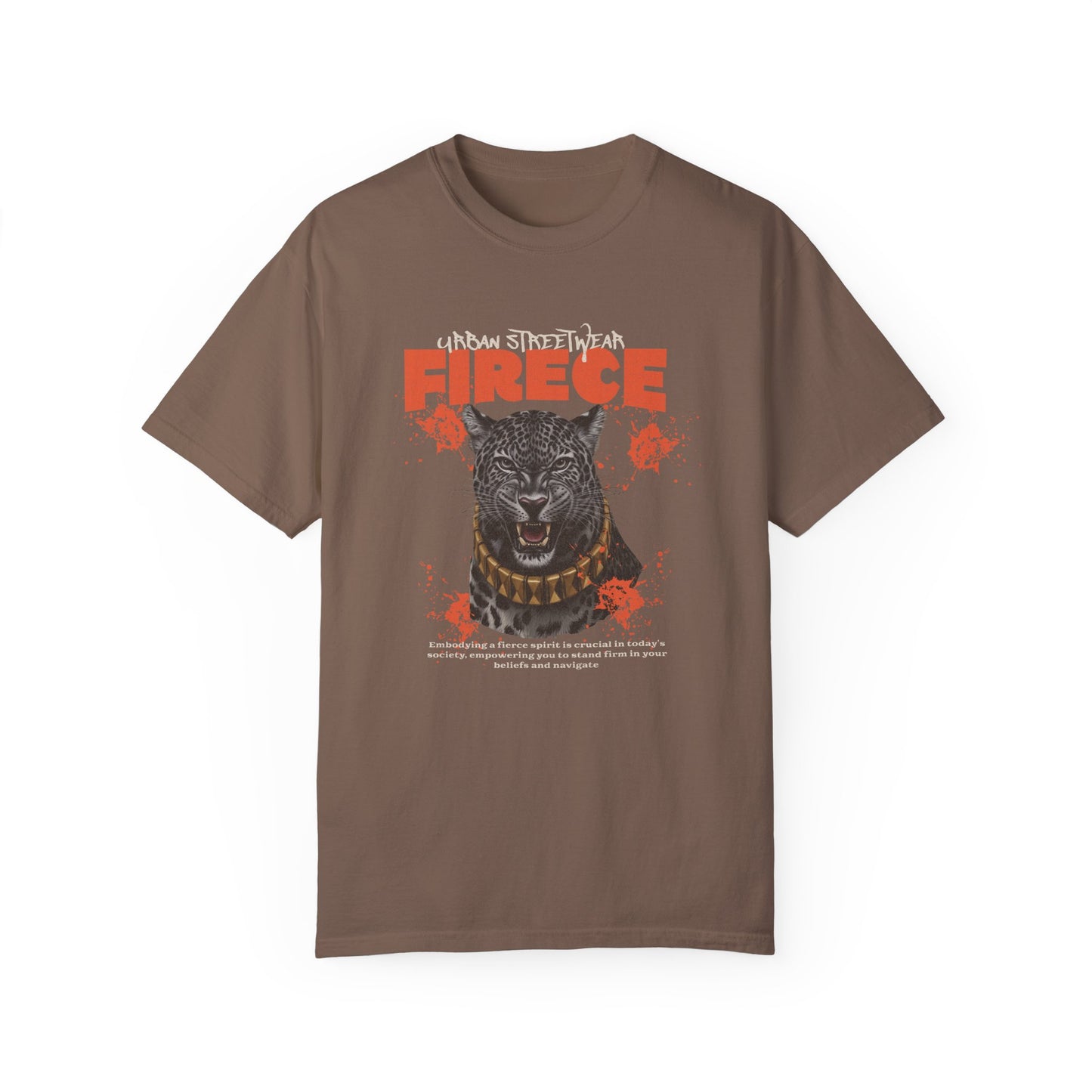 Fierce Graphic Unisex T-Shirt - Urban Streetwear Fashion - Deki's Variety Store