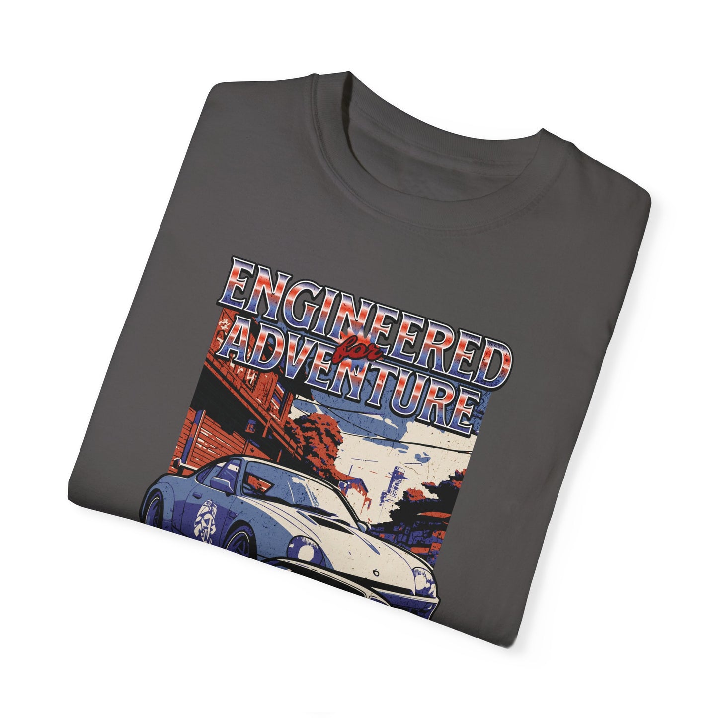 Engineered for Adventure Comfort Colors T-shirt - Deki's Variety Store