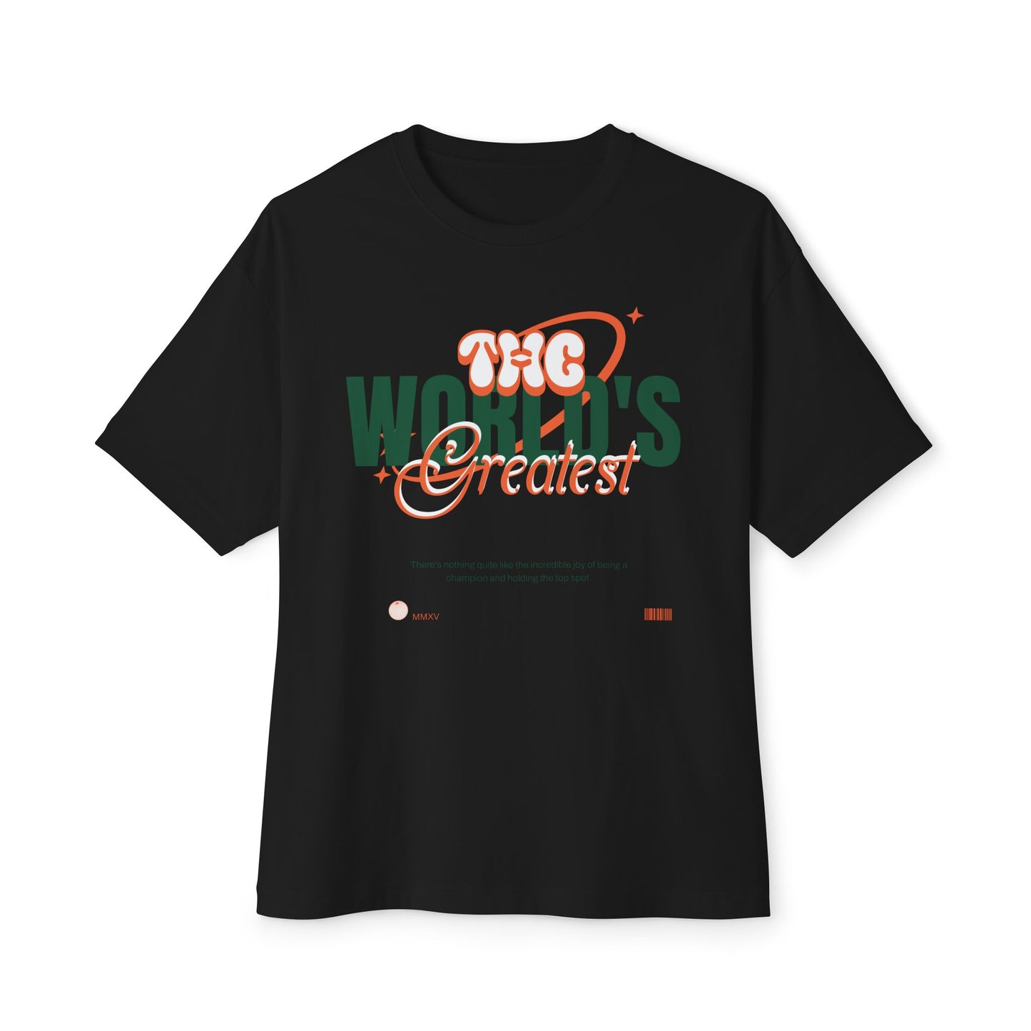 World's Greatest Oversized Boxy T-shirt - Deki's Variety Store