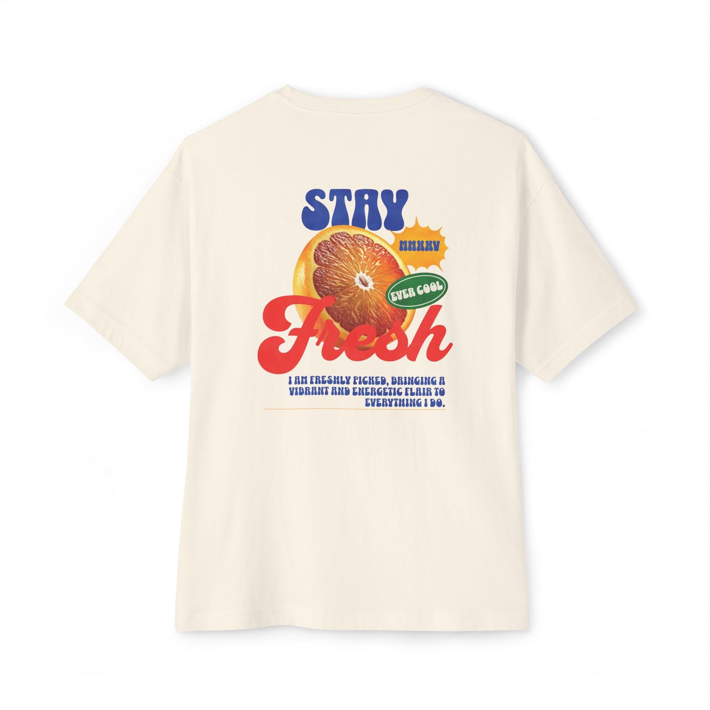 Stay Fresh Boxy T-shirt - Deki's Variety Store