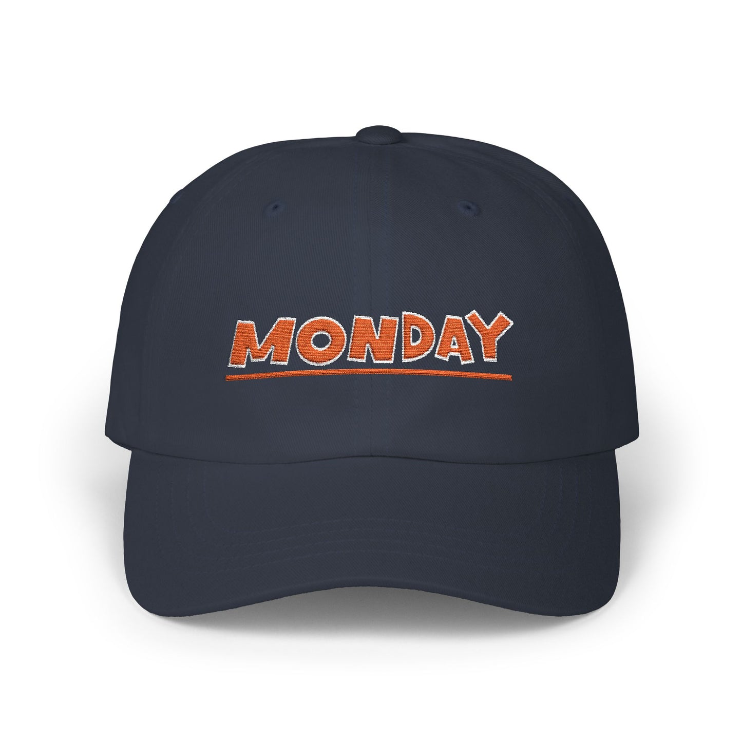 Embroidered Dad Cap - Monday Vibes, Stylish Accessory, Summer Hat - Deki's Variety Store