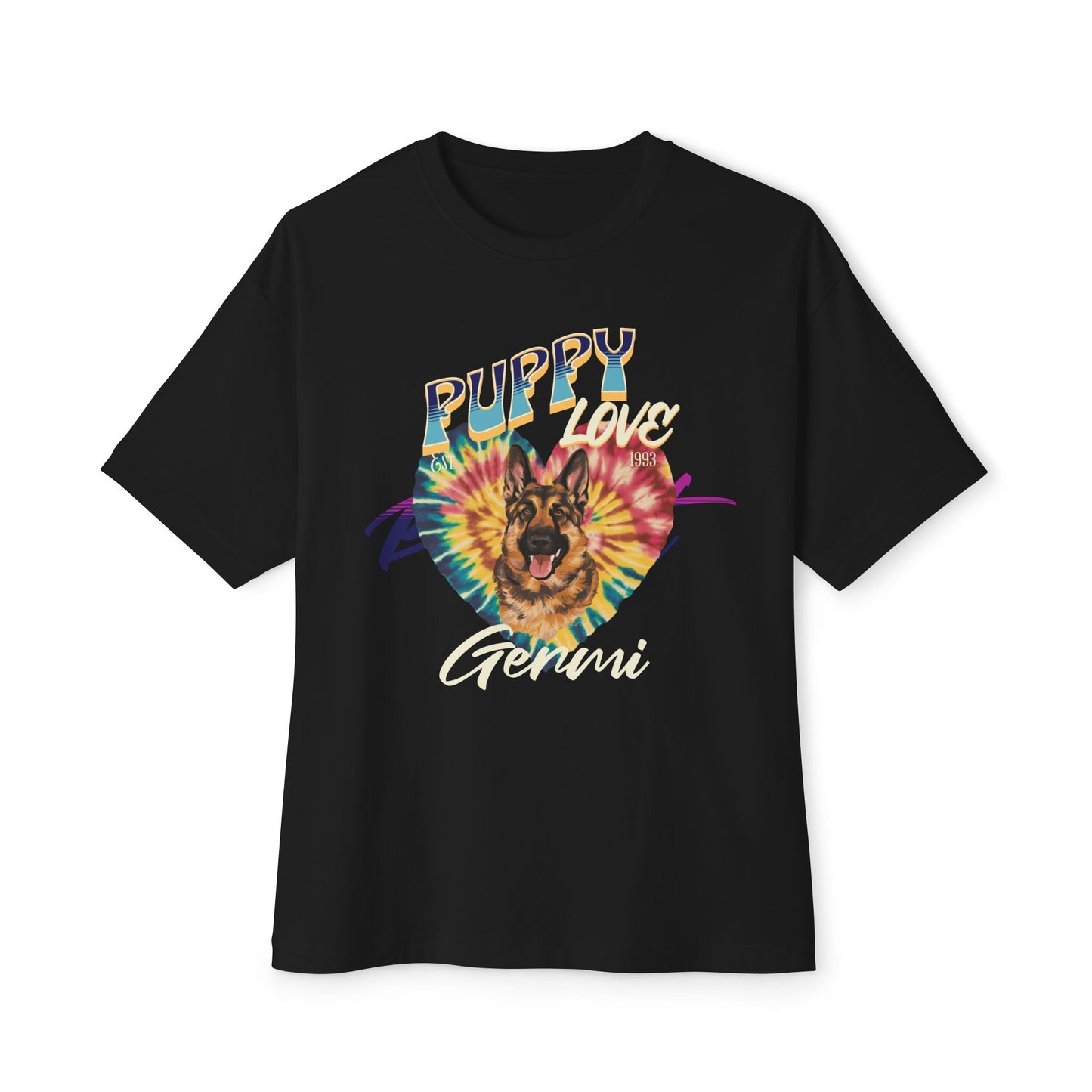 German Shepherd Oversized Boxy T-Shirt - Deki's Variety Store